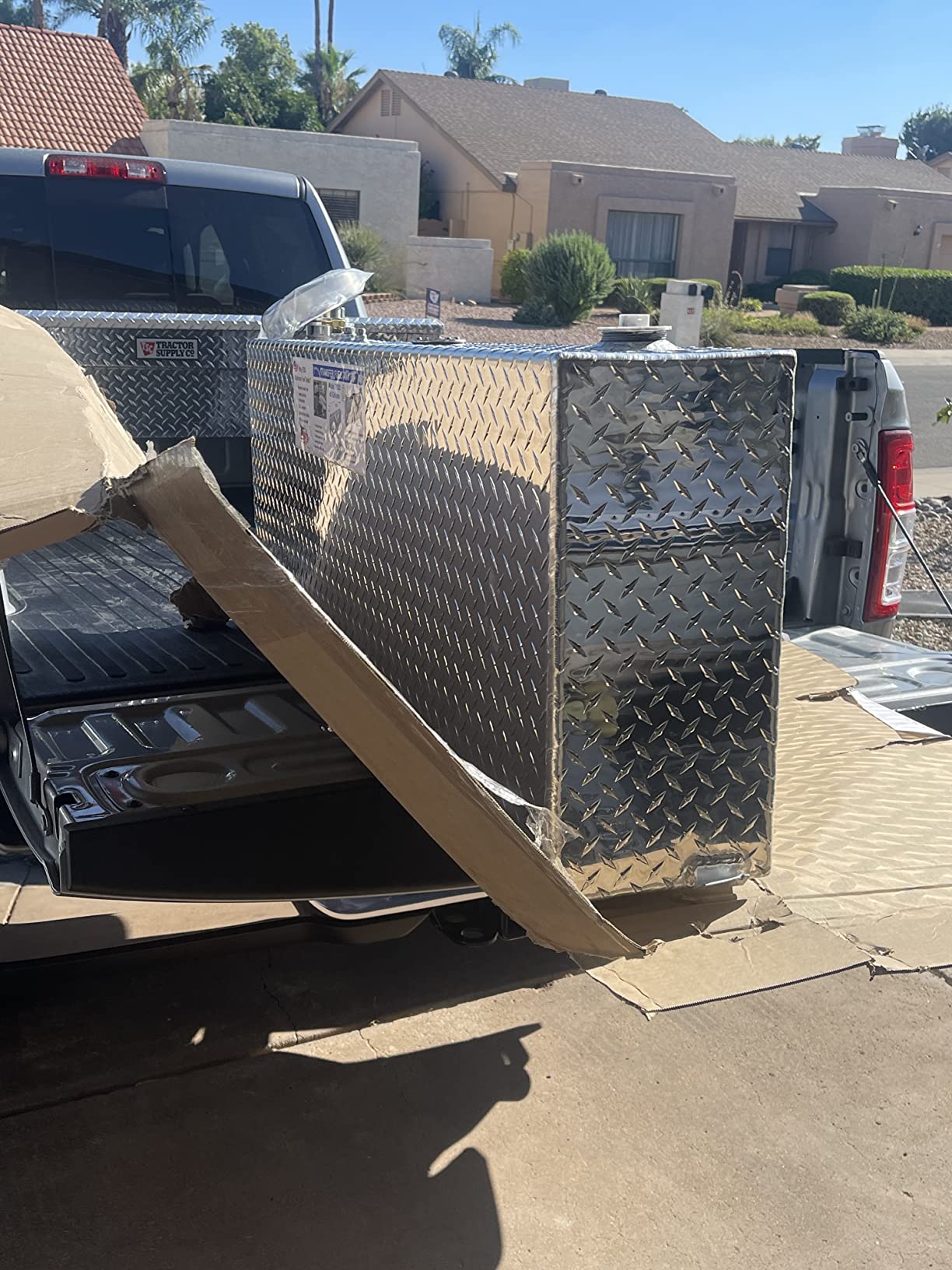 RDS MFG INC 71083 Rectangular Auxiliary/Transfer Fuel Tank - 45 Gallon Capacity customer photo 2