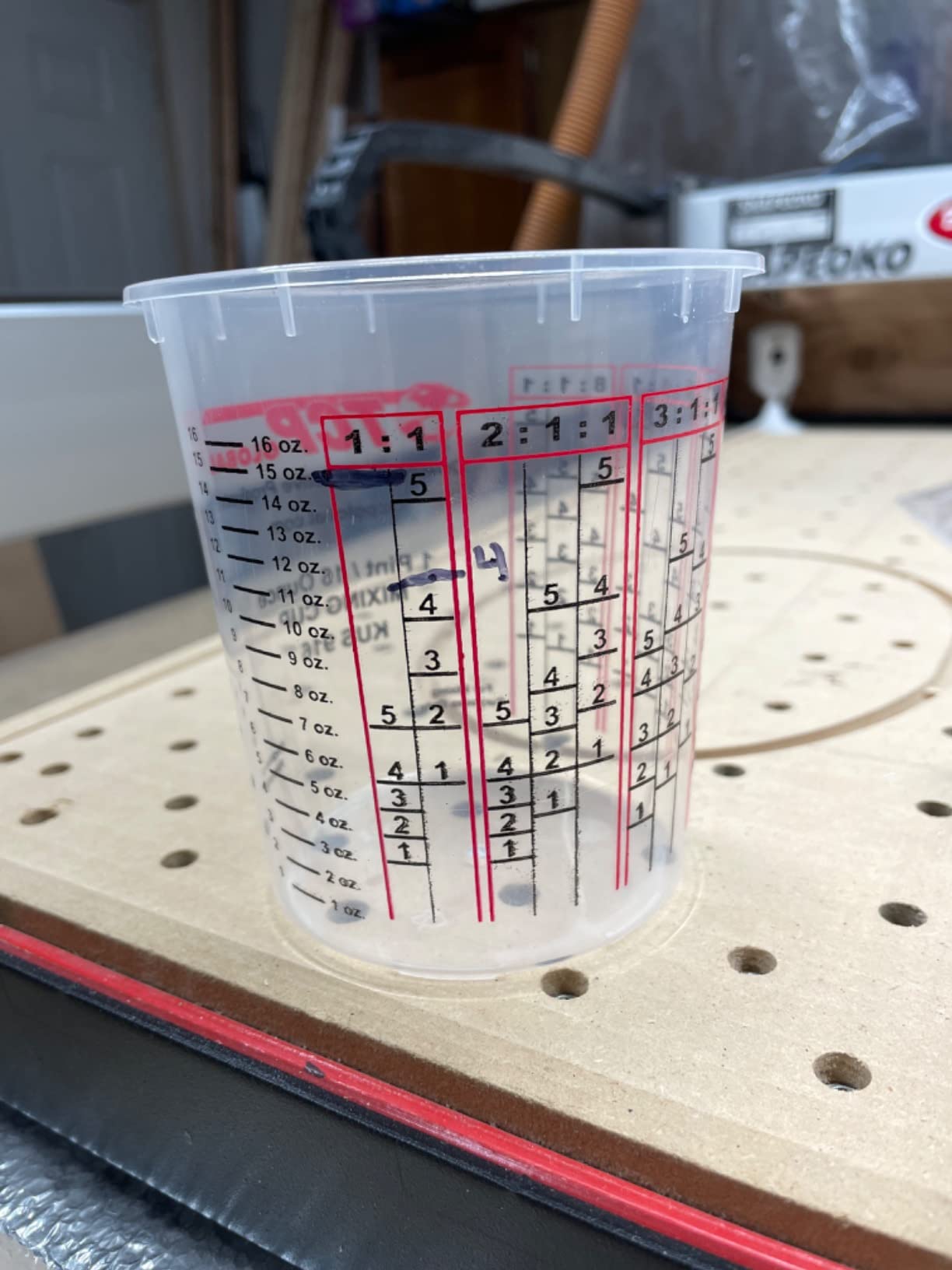 Custom Shop Paint Mixing Cups, 16-Ounce (12 Pack) - Plastic Measuring Cups for Liquids, Automotive Painting, Epoxy Resin, Acrylic Arts, Crafts, Disposable or Reusable, Graduated, Mixing Ratios customer photo 1