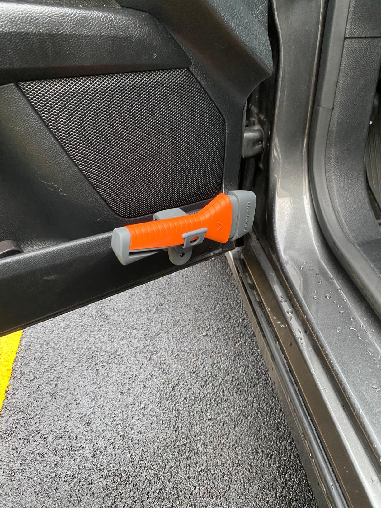 Lifehammer Safety Hammer Evolution - Automatic Emergency Escape and Rescue Hammer With Seatbelt Cutter customer photo 1