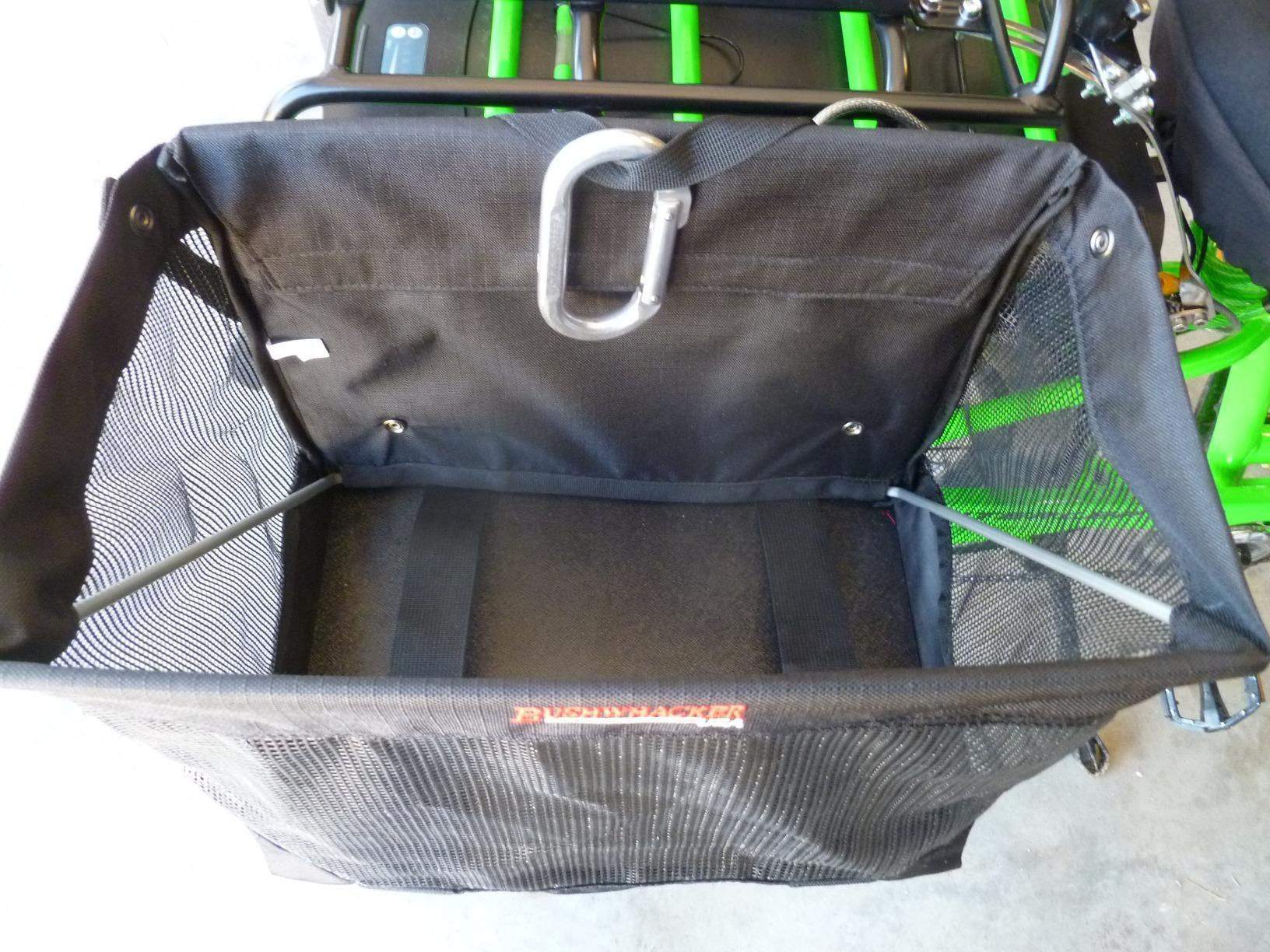 Bushwhacker Omaha Bicycle Grocery Panniers - Foldable Bike Rack Bags & Basket for Groceries customer photo 1