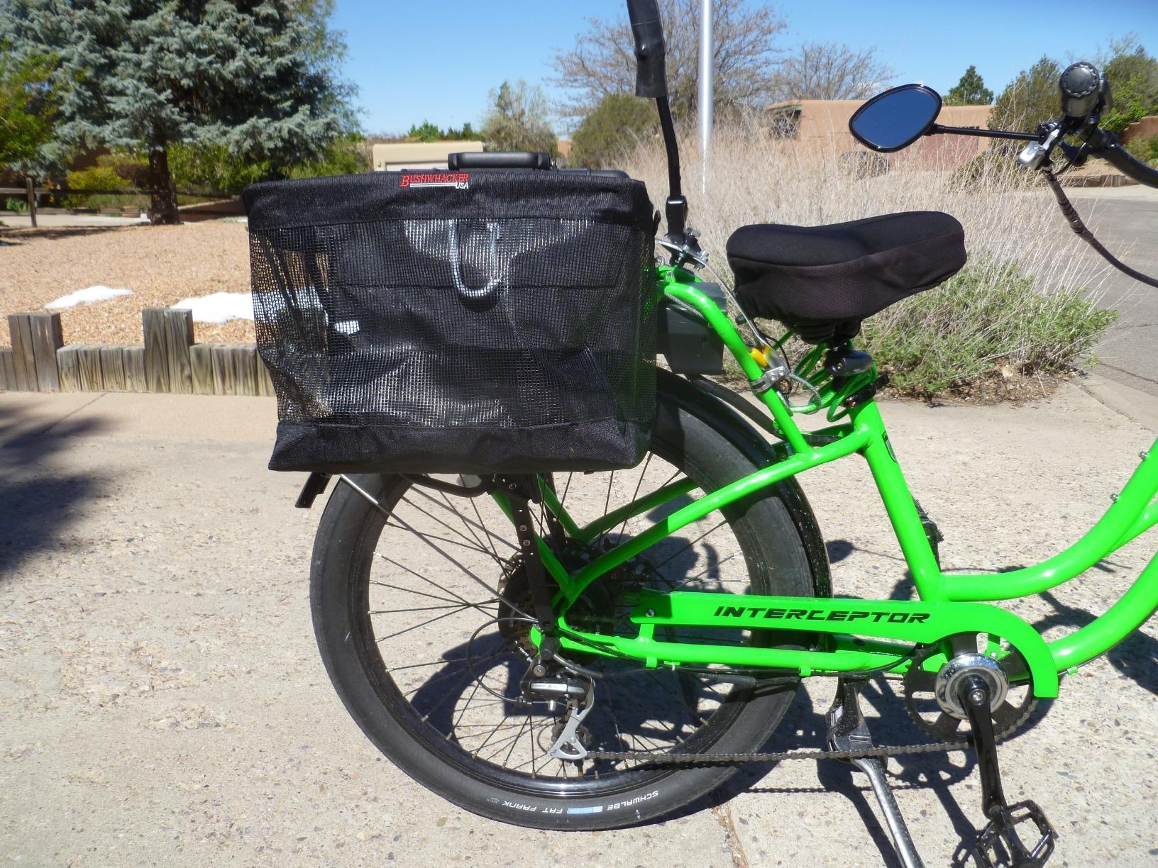 Bushwhacker Omaha Bicycle Grocery Panniers - Foldable Bike Rack Bags & Basket for Groceries customer photo 2