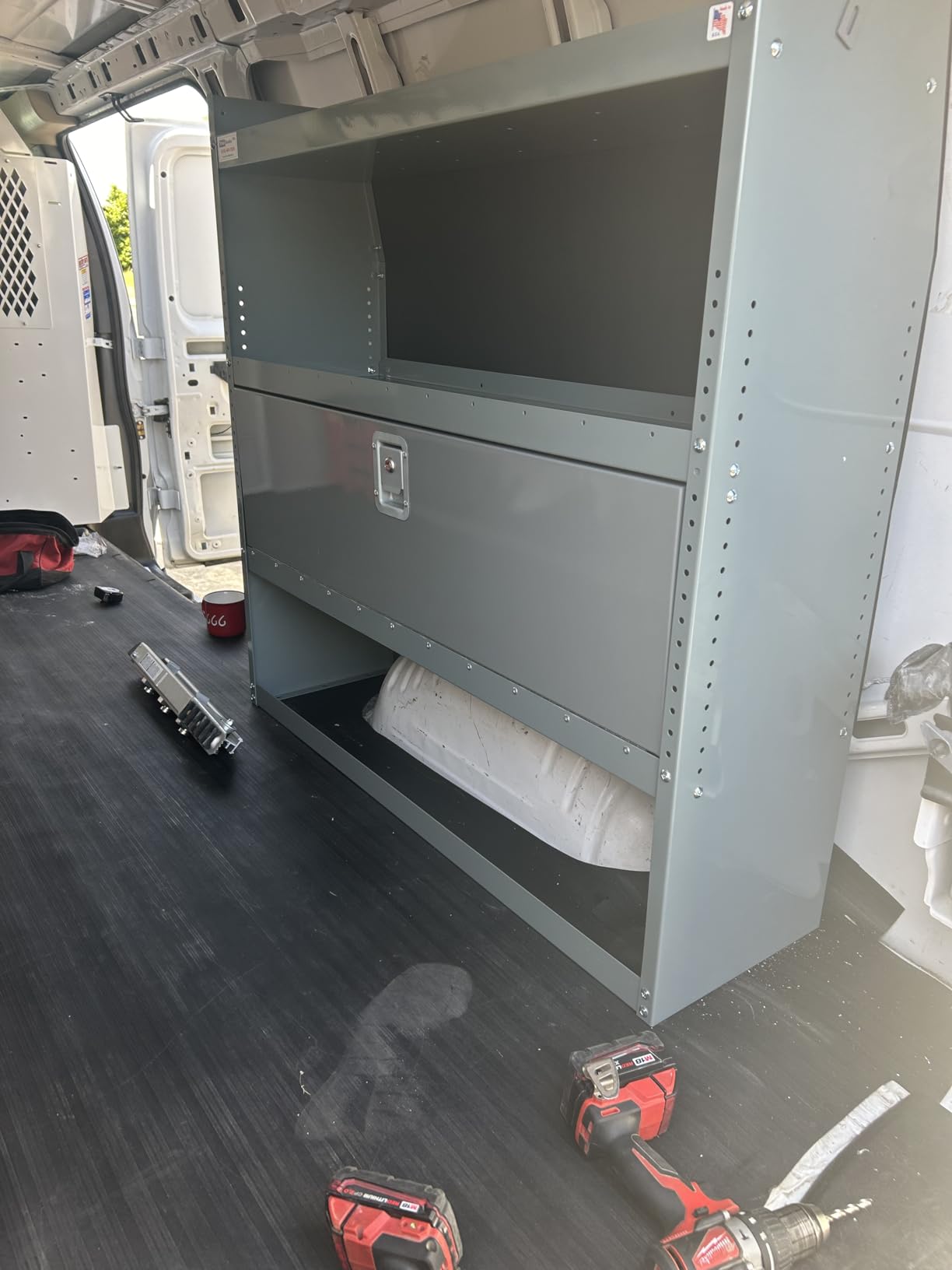 Van Shelving Storage System - Package 3 pc. Set for Full Size Van customer photo 2