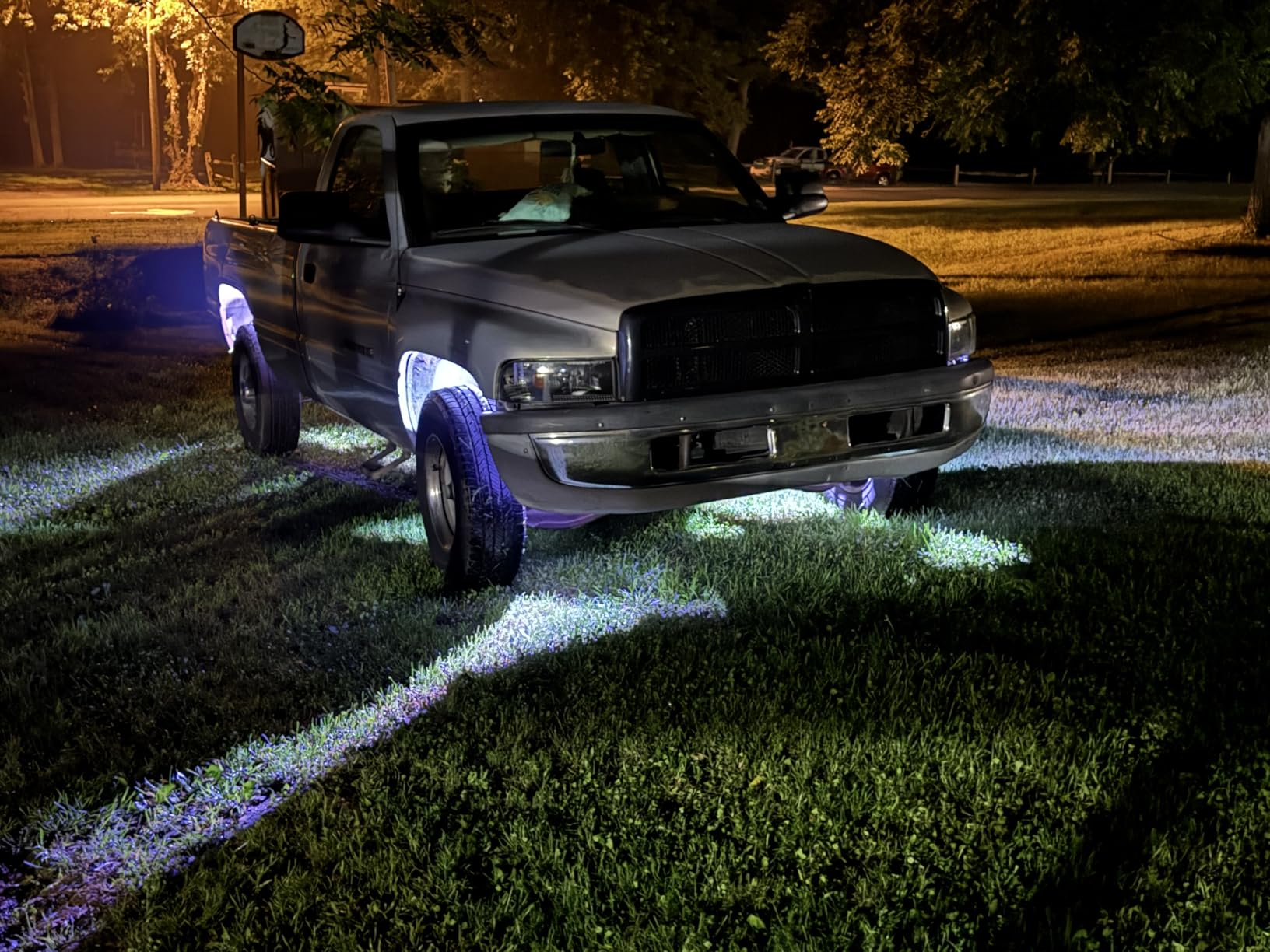 CarPartsDepot Chrome Honeycomb Mesh Grille Insert - Compatible With 1994-2002 Dodge Ram 1500, 2500, 3500 Pickup Truck - Fits CH1200178, 55055252 customer photo 1