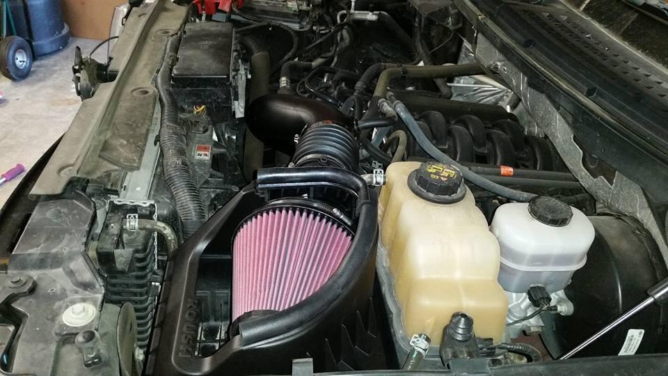 Cold AIR F150 5.0L 11 UP customer photo 2