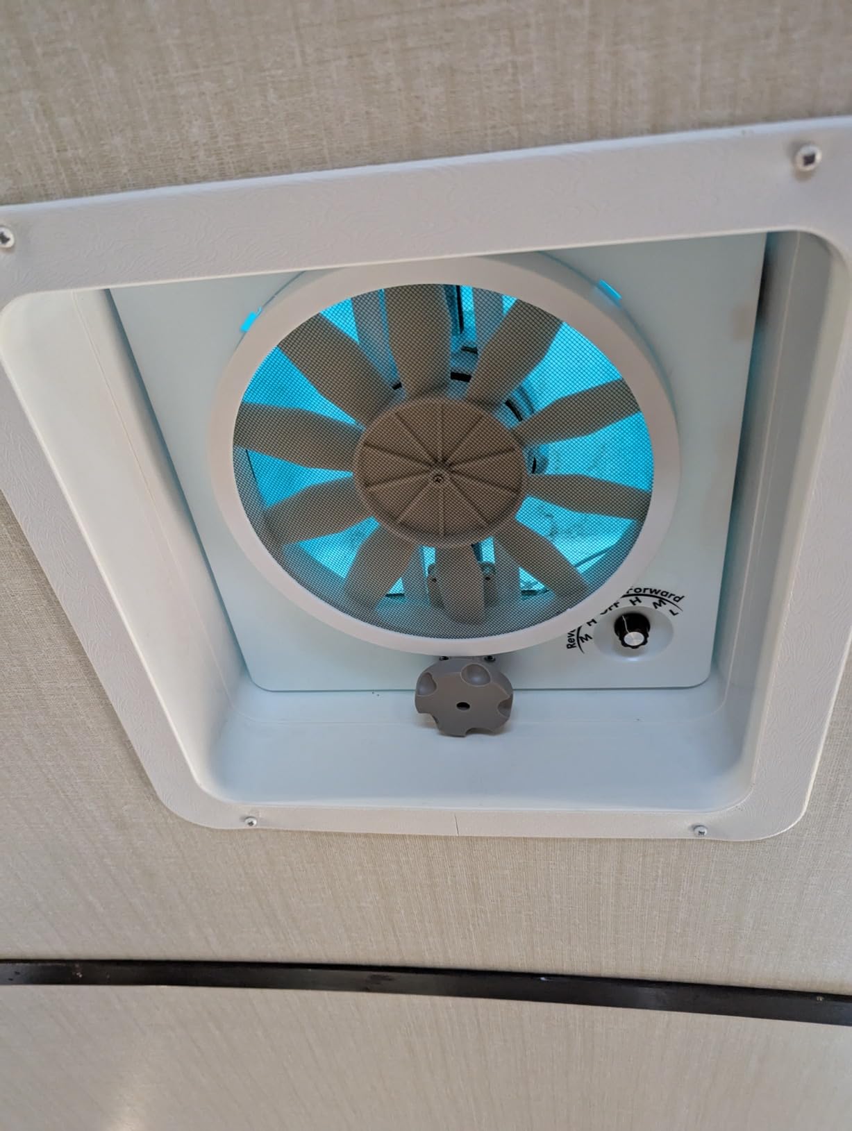 HENG'S INDUSTRIES 90043-CR Vortex I Upgrade Kit | 12V RV Vent Fan | Powerful Airflow & Ventilation | Easy Install for RVs, Campers, Trailers & Motorhomes | White, Durable, Energy-Efficient Design customer photo 1