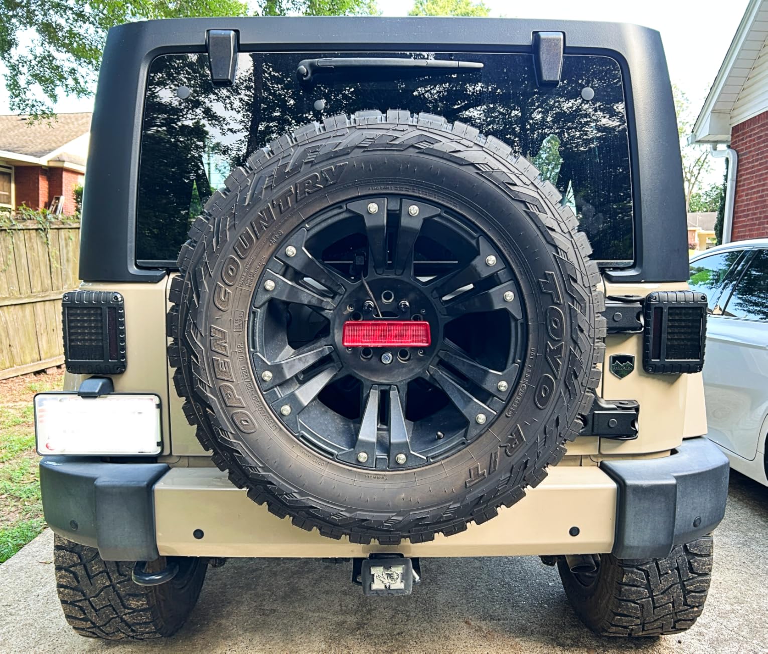 TeraFlex 4838150 JK/JKU Alpha Hinged Carrier & Alpha HD Adjustable Spare Tire Mounting Kit-Complete customer photo 1