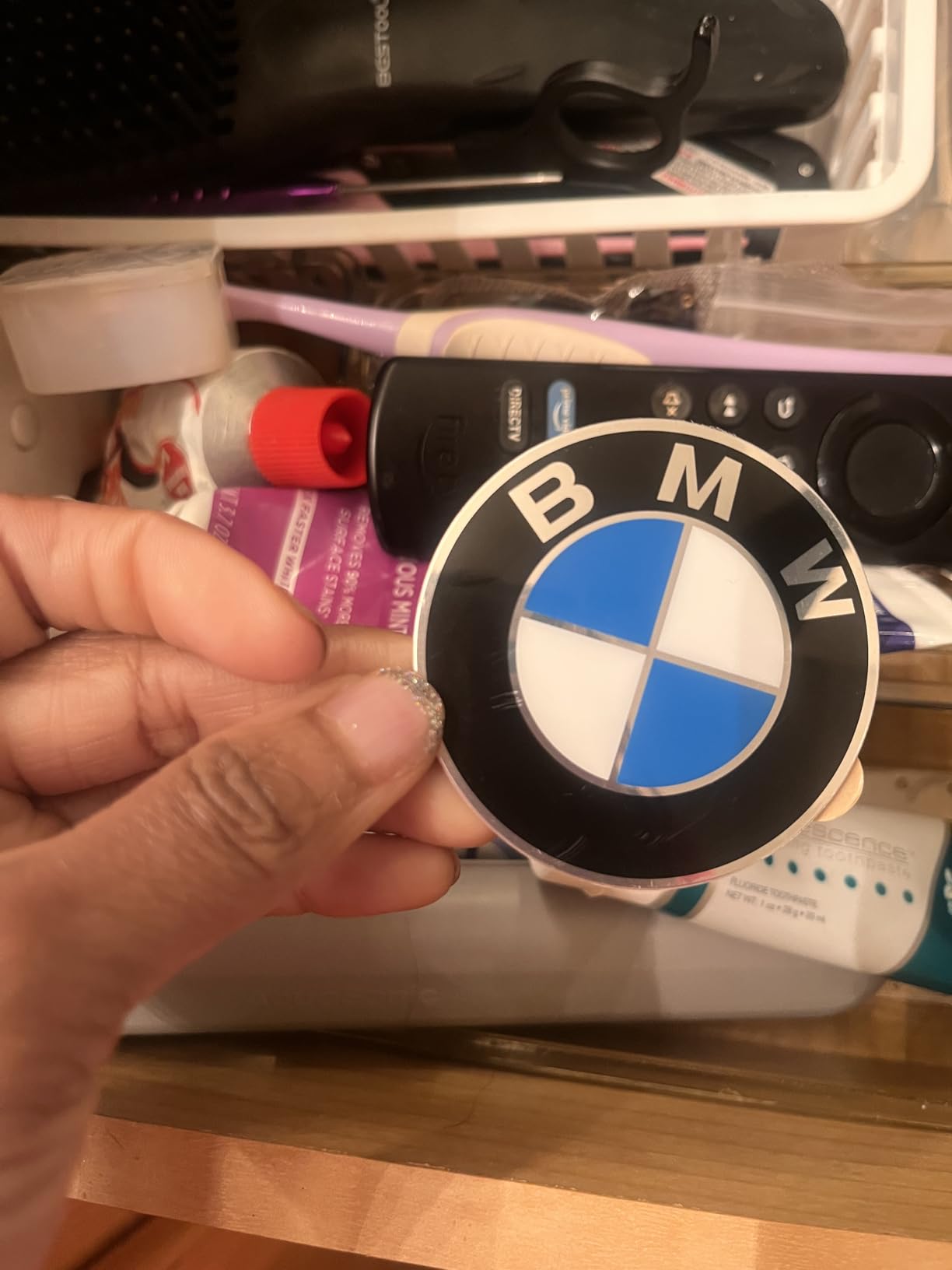 Wheel Center Cap Emblem 58mm GENUINE hubcap logo roundel sticker customer photo 2