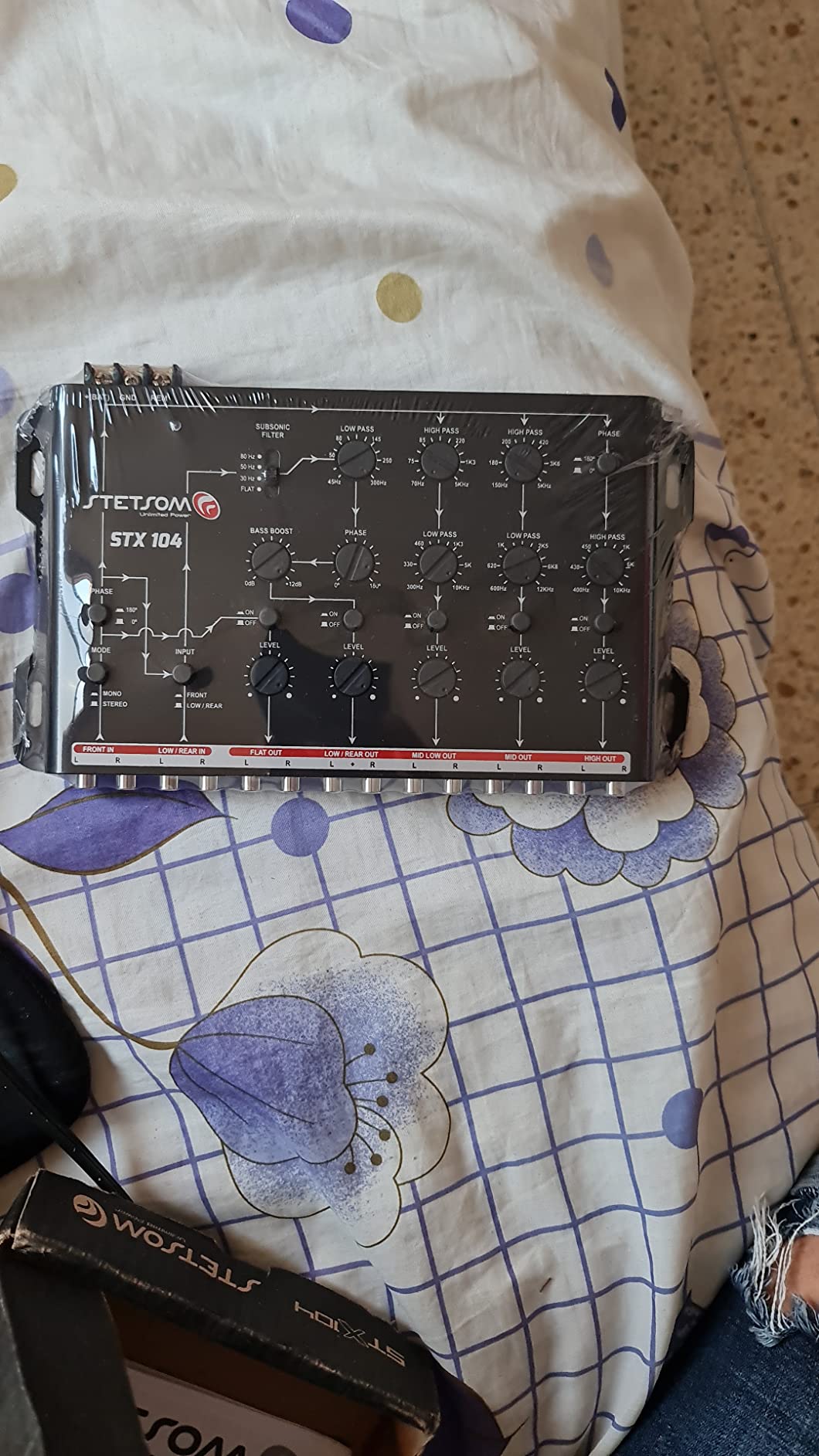 Stetsom STX 104 PRO - Crossover, 5 Way Channels, Digital Electronic Car Audio, Output Signal Processor, Car Audio Crossover High Precision, Audio Crossover, Crossover Adjustment, Audio Equalization customer photo 1