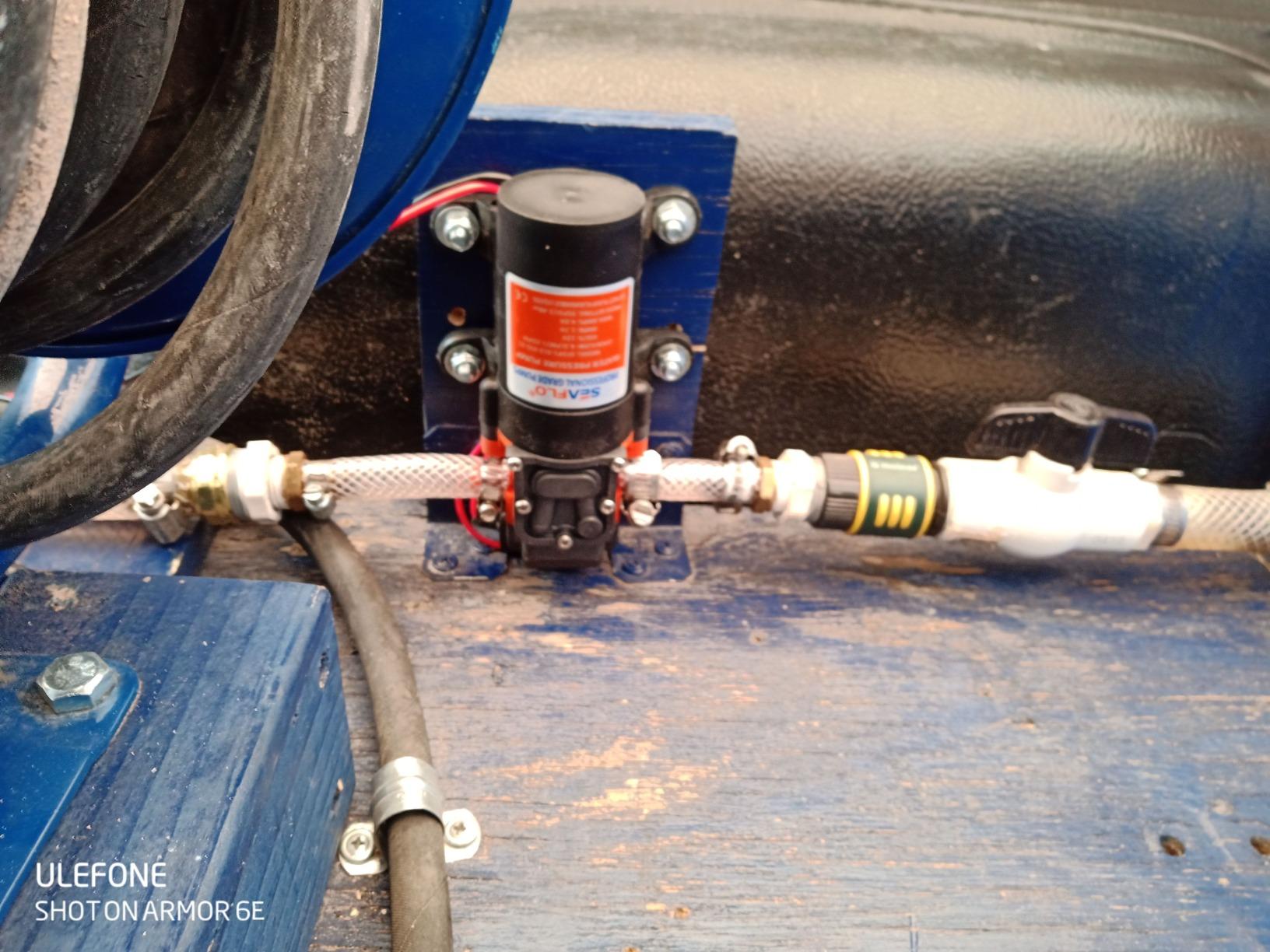 SEAFLO 21-Series Water Pressure Diaphragm Pump - 12V DC, 1.2 GPM, 35 PSI with Adjustable Pressure Switch, Self-Priming, Quiet Operation for RV, Boat, and Off-Grid Applications customer photo 2