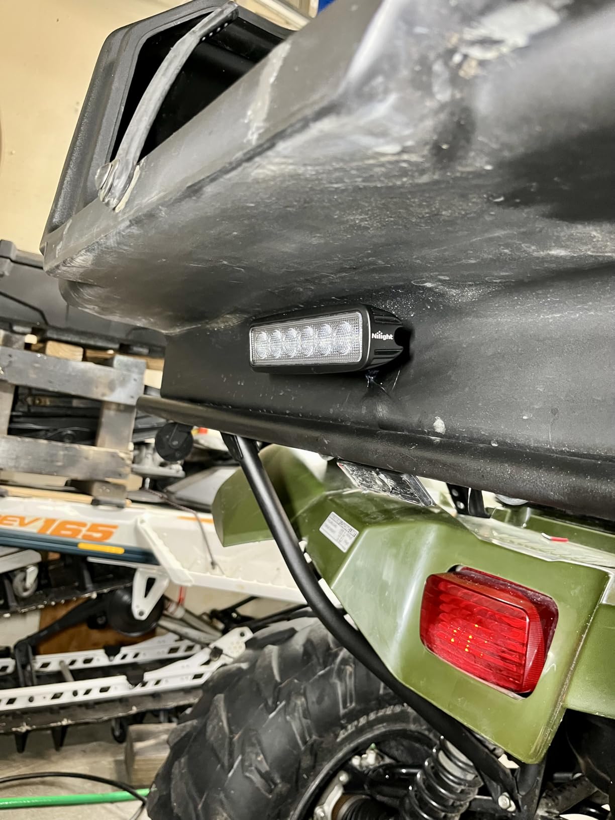 Nilight LED Light Bar 2PCS 18W 6Inch Flood LED Pods Offroad Fog Light Waterproof for Boat SUV ATV 4WD Car Truck Golf Cart 12V 24V,2 Years Warranty customer photo 1