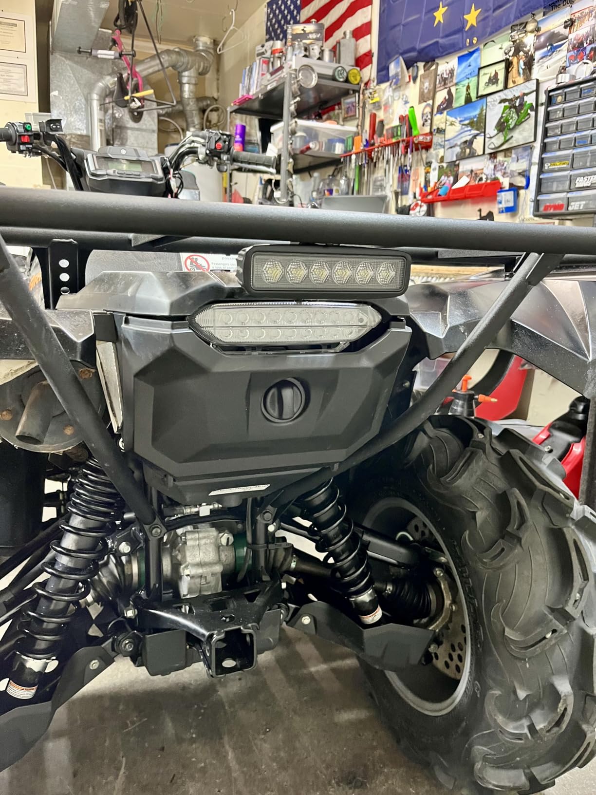 Nilight LED Light Bar 2PCS 18W 6Inch Flood LED Pods Offroad Fog Light Waterproof for Boat SUV ATV 4WD Car Truck Golf Cart 12V 24V,2 Years Warranty customer photo 2