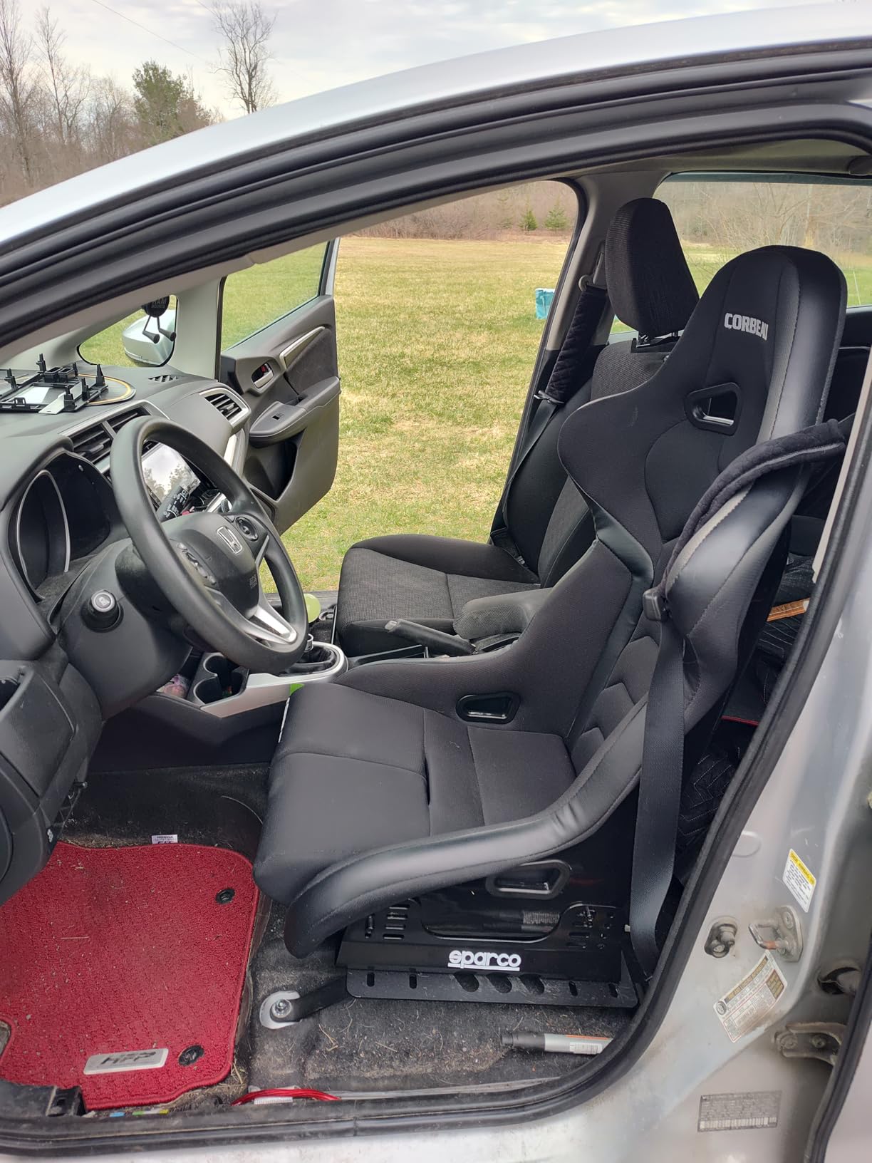 Sparco Seat Bracket, Competition, Side Mount, FIA Approved, Adjustable, Steel, Black Powder Coat, Universal, Kit customer photo 1