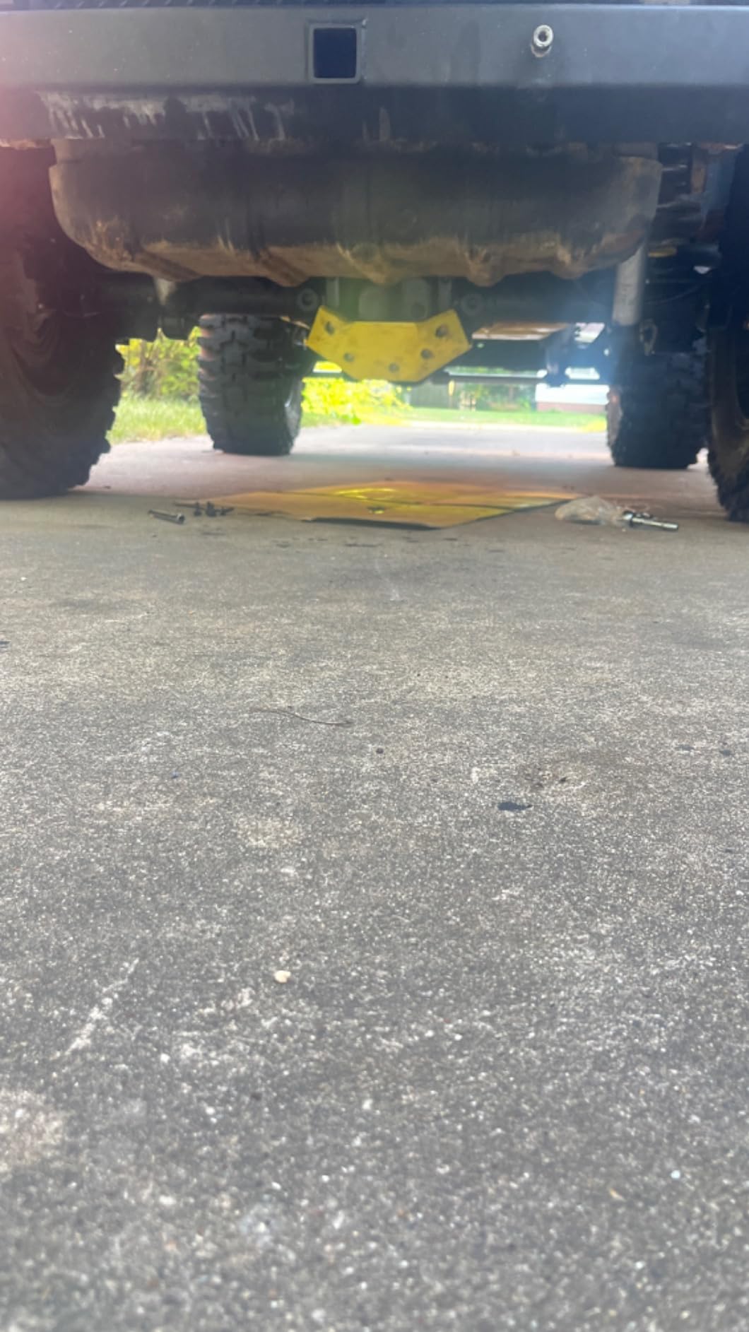 Rough Country Rear Differential Skid Plate for Jeep Wrangler JK/Unlimited (2007-2018) Dana 44 - Heavy Duty 1/4