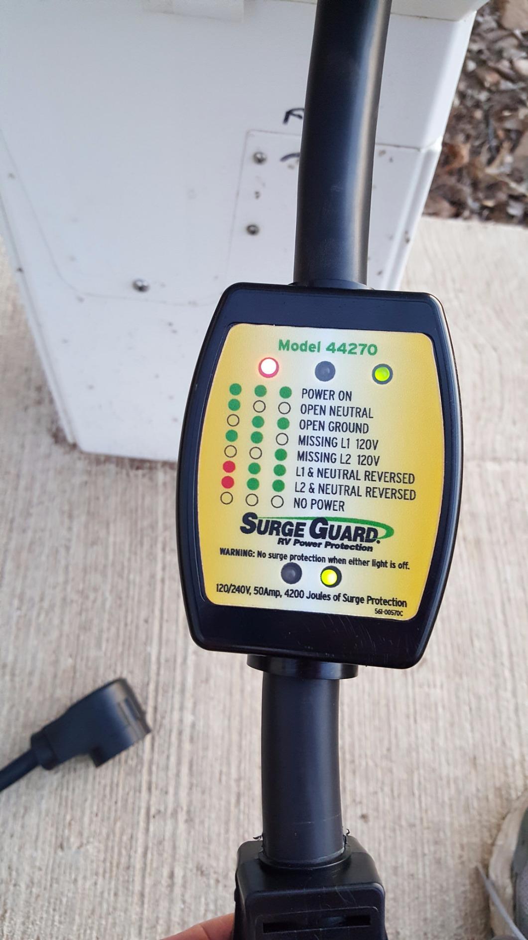 Southwire Surge Guard 44270 Entry Level Portable Surge Protector - 50 Amp customer photo 1