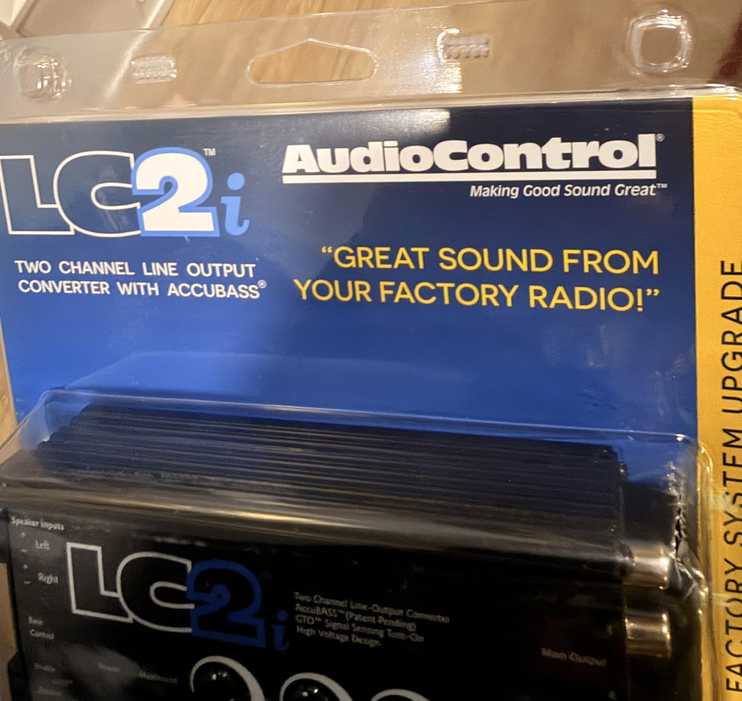 AudioControl LC2i 2-Channel Line Output Converter with AccuBASS for Adding Subwoofers, Amplifiers to Factory Car Audio customer photo 1