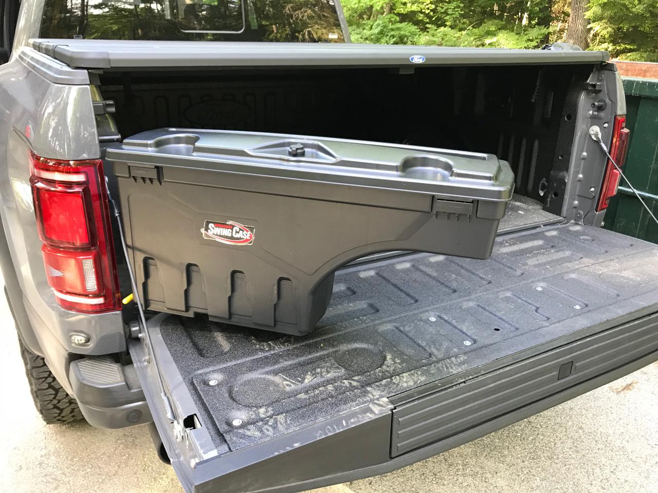 UnderCover SwingCase Truck Bed Storage Box | SC203D | Fits 2015 - 2020 Ford F-150 Drivers Side, Black customer photo 2