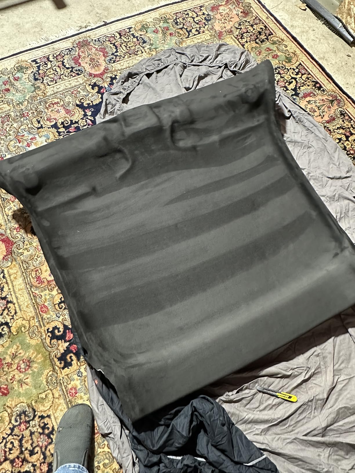 Polymat 797 Hi-Temp Spray Adhesive, Industrial Heat & Water Resistant for Automotive Headliners, Marine Upholstery (13 oz Can) customer photo 1