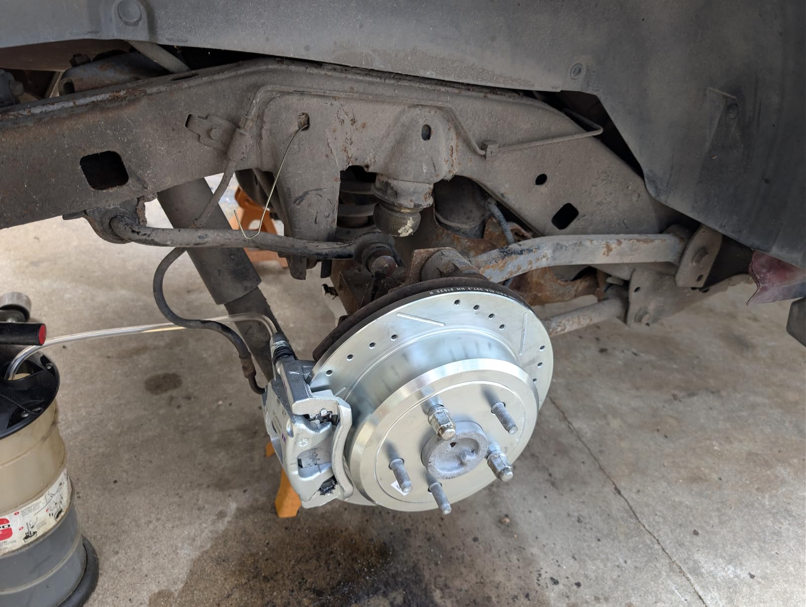 PowerStop Front & Rear Brake Kit For Jeep Wrangler 2007-17 | Jeep Wrangler JK 2018 - Truck & Tow Carbon Fiber Ceramic Brake Pads + Drilled & Slotted Rotors Upgrade, K2798-36 customer photo 1