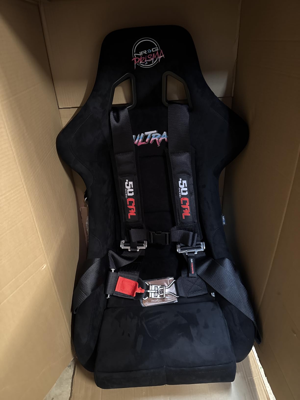 4 Point Harness for Bucket Seat, Quick Release Latch, 9 Color Options customer photo 1