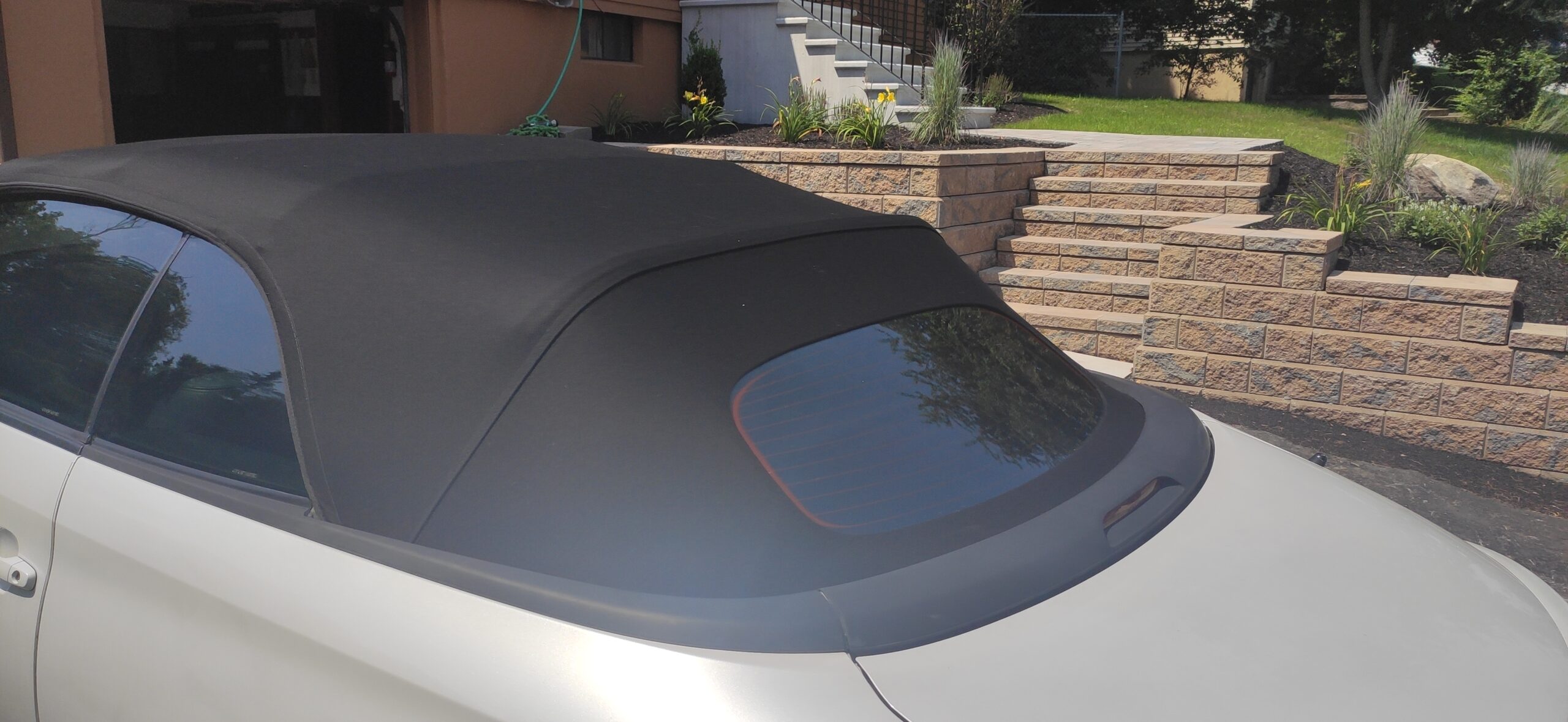 Sierra Auto Tops Replacement Convertible Top with Glass Window, fits Toyota Solara Models 2004-2009, Premium-Grade Canvas Cloth, Black customer photo 1