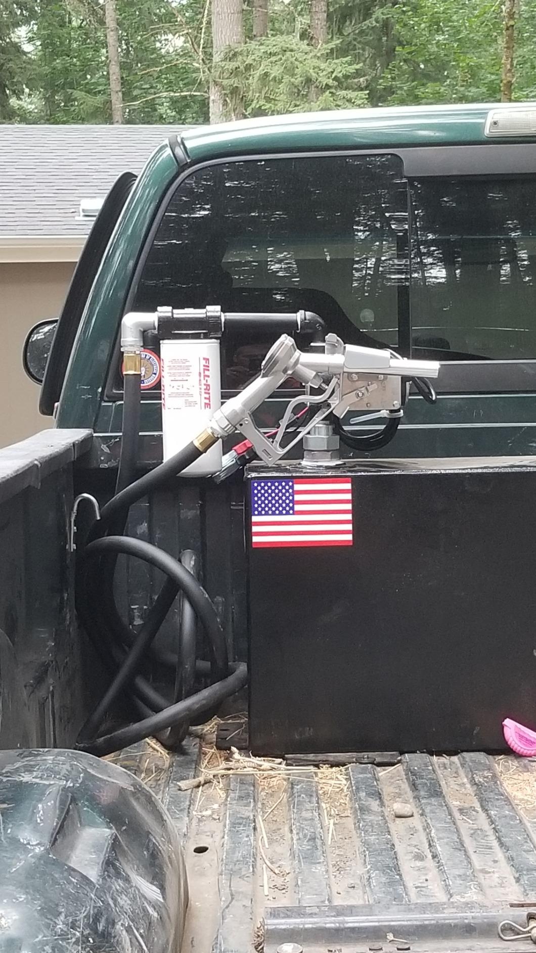 Better Built Steel Transfer Fuel Tank - 36-Gallon, Rectangular, Black, Model Number 29211584 customer photo 1