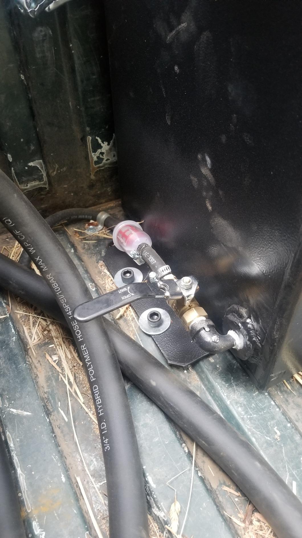 Better Built Steel Transfer Fuel Tank - 36-Gallon, Rectangular, Black, Model Number 29211584 customer photo 2