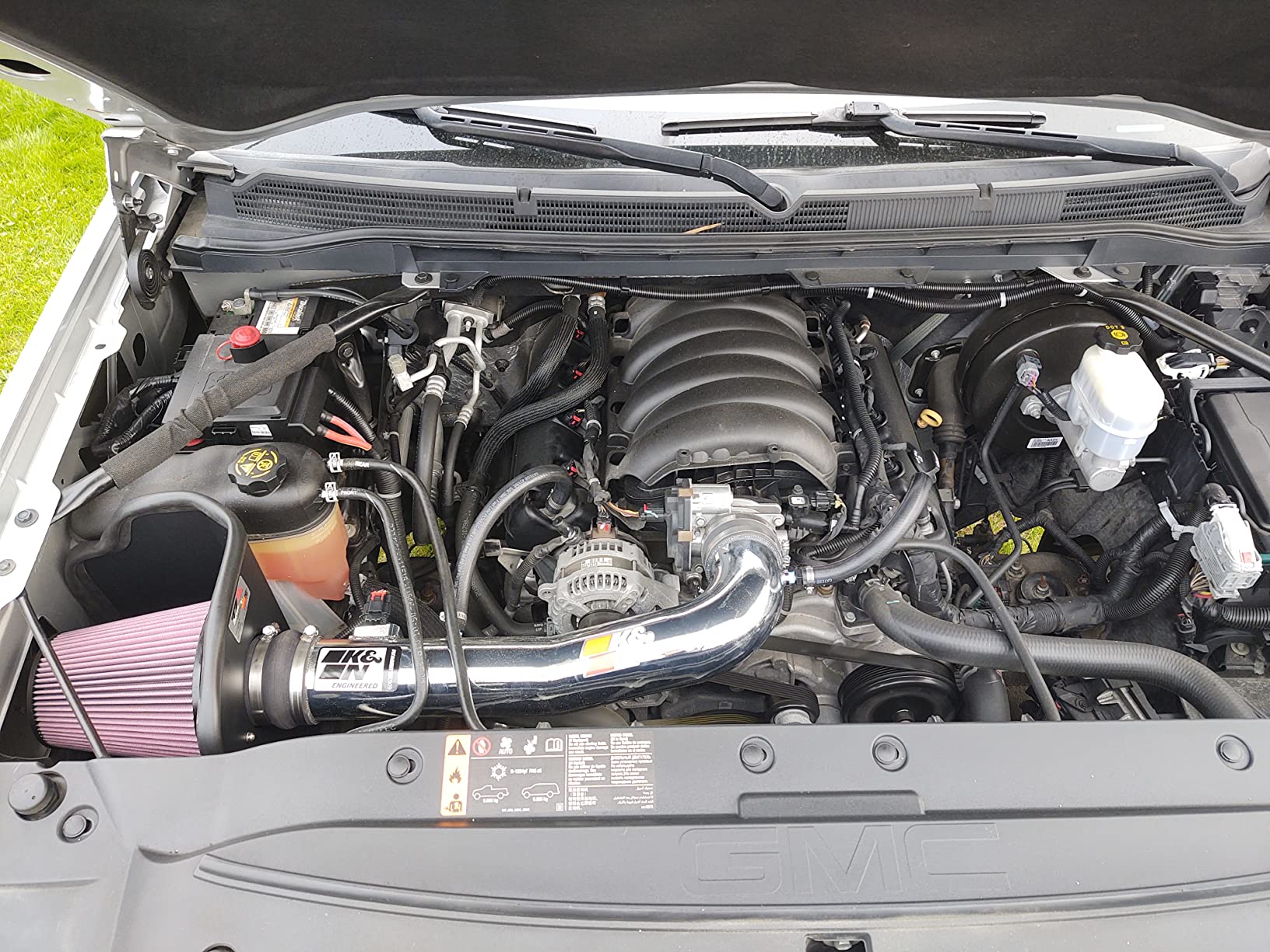 K&N Cold Air Intake System: High-Flow Air Filter, Increase Performance & Towing: Compatible with 2014-2020 Chevy/GMC/Cadillac Silverado 1500, Suburban, Tahoe, Sierra 1500, Yukon, Escalade, 77-3082KP customer photo 2