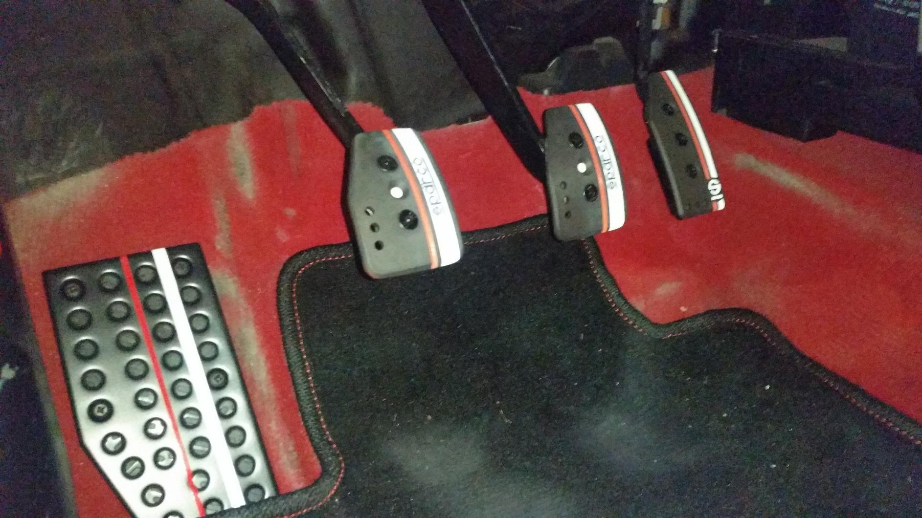 Sparco 037879IOP01 Pedal Set customer photo 2