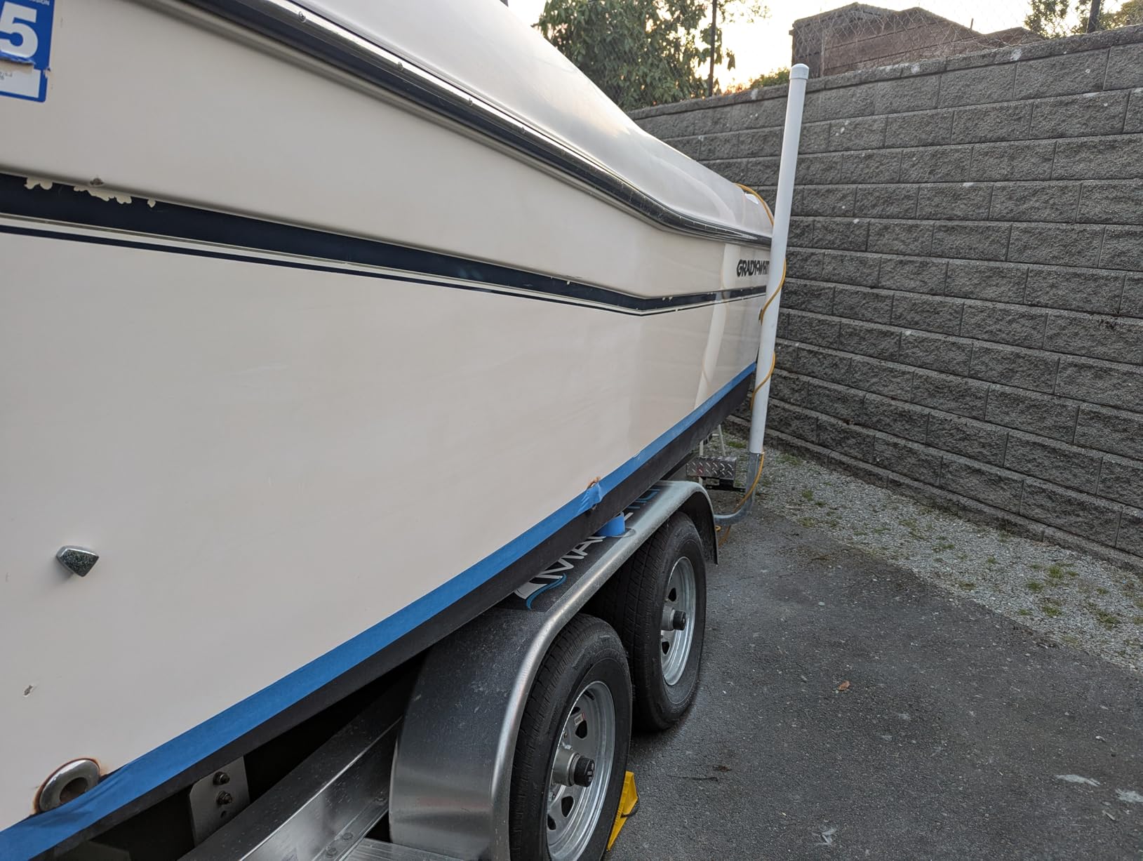 TotalBoat TotalBuff Marine Rubbing Compound (Quart) | Removes Heavy Oxidation and Scratches | Aggressive Fast Cut Liquid Formula for Fiberglass Gelcoat & Paint Restoration on Boats and Cars customer photo 1