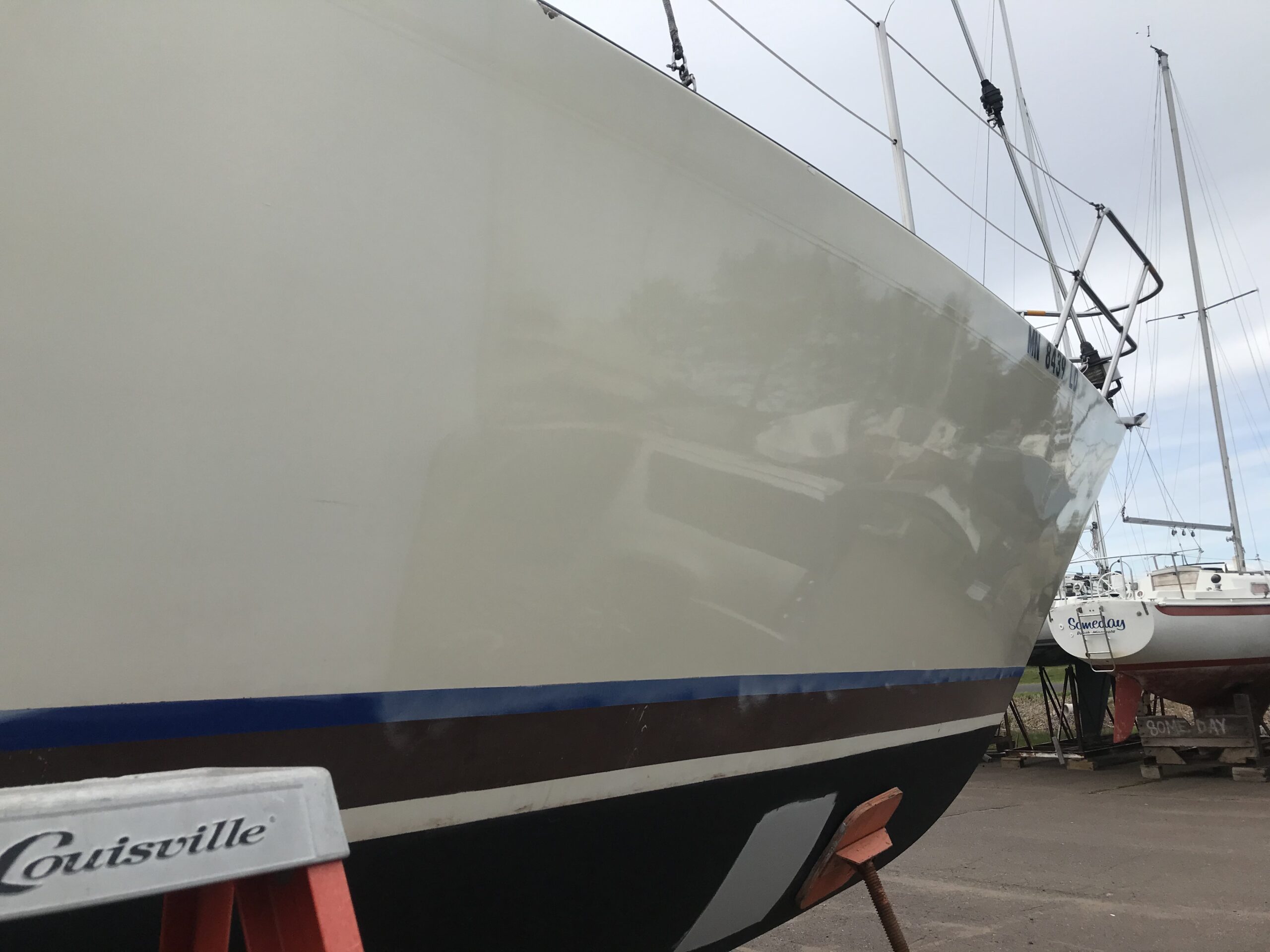 TotalBoat TotalBuff Marine Rubbing Compound (Quart) | Removes Heavy Oxidation and Scratches | Aggressive Fast Cut Liquid Formula for Fiberglass Gelcoat & Paint Restoration on Boats and Cars customer photo 2