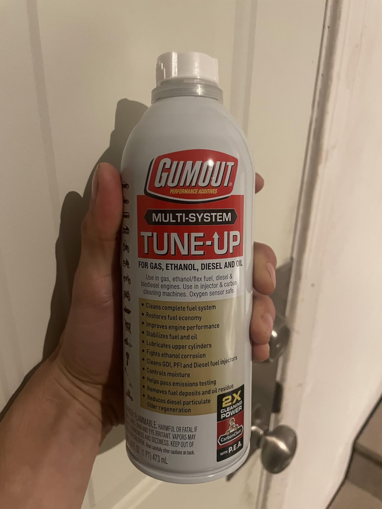 Gumout 510011 Multi-System Tune-Up, Fuel Stabilizer Injector Cleaner & Gas Treatment, 16 oz, Full Fuel System Cleaner - Improves Engine Performance, Cleans & Removes Deposits and Residue customer photo 1