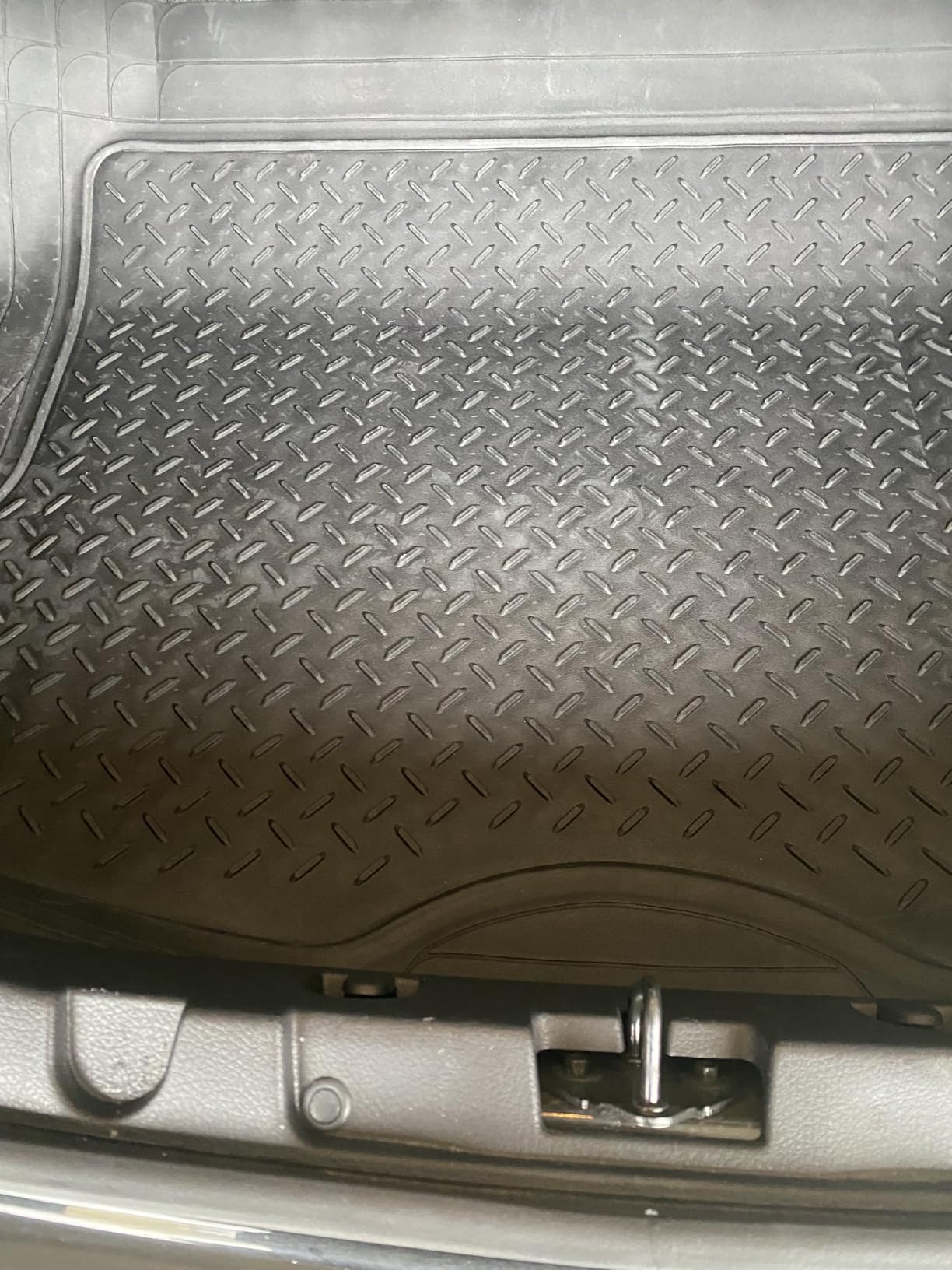 BDK Heavy Duty Rubber Cargo Mat Liner - All-Weather Trunk Protection, Trim-to-Fit Design for Cars, SUVs, Vans & Trucks - Non-Slip, Waterproof, Durable Cargo Floor Liner customer photo 2