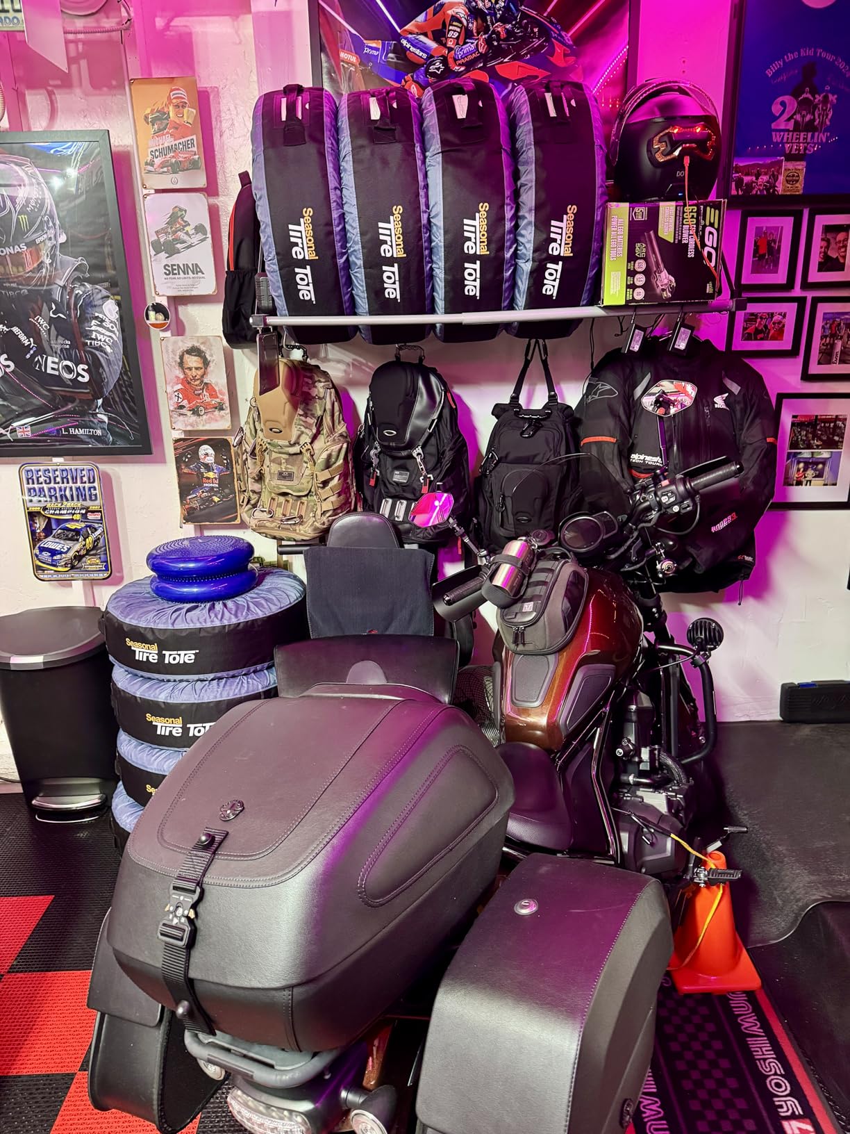 Kurgo Seasonal Tire Tote | Spare Tire Cover | Portable Wheel Bags | Winter Tire Cover | Eco-Friendly Tire Totes | Handle for Easy Transportation | Universal Fit customer photo 1