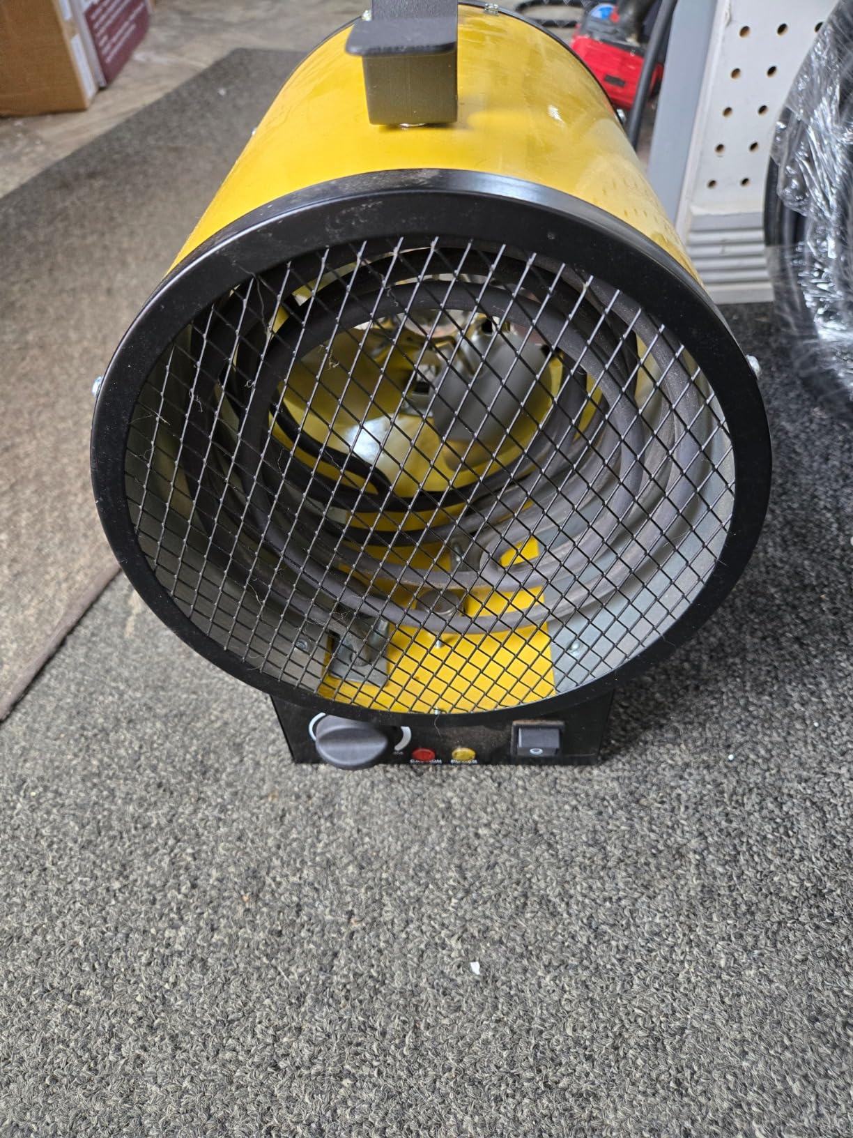 Dura Heat 240V Electric Industrial Garage, Workshop, Warehouse, Construction Heater, Wall/Ceiling Mount, 12,800 BTU, 3,750 Watt Forced Air Heater, Overheat Protection - Ideal for Garage & Workshop customer photo 2