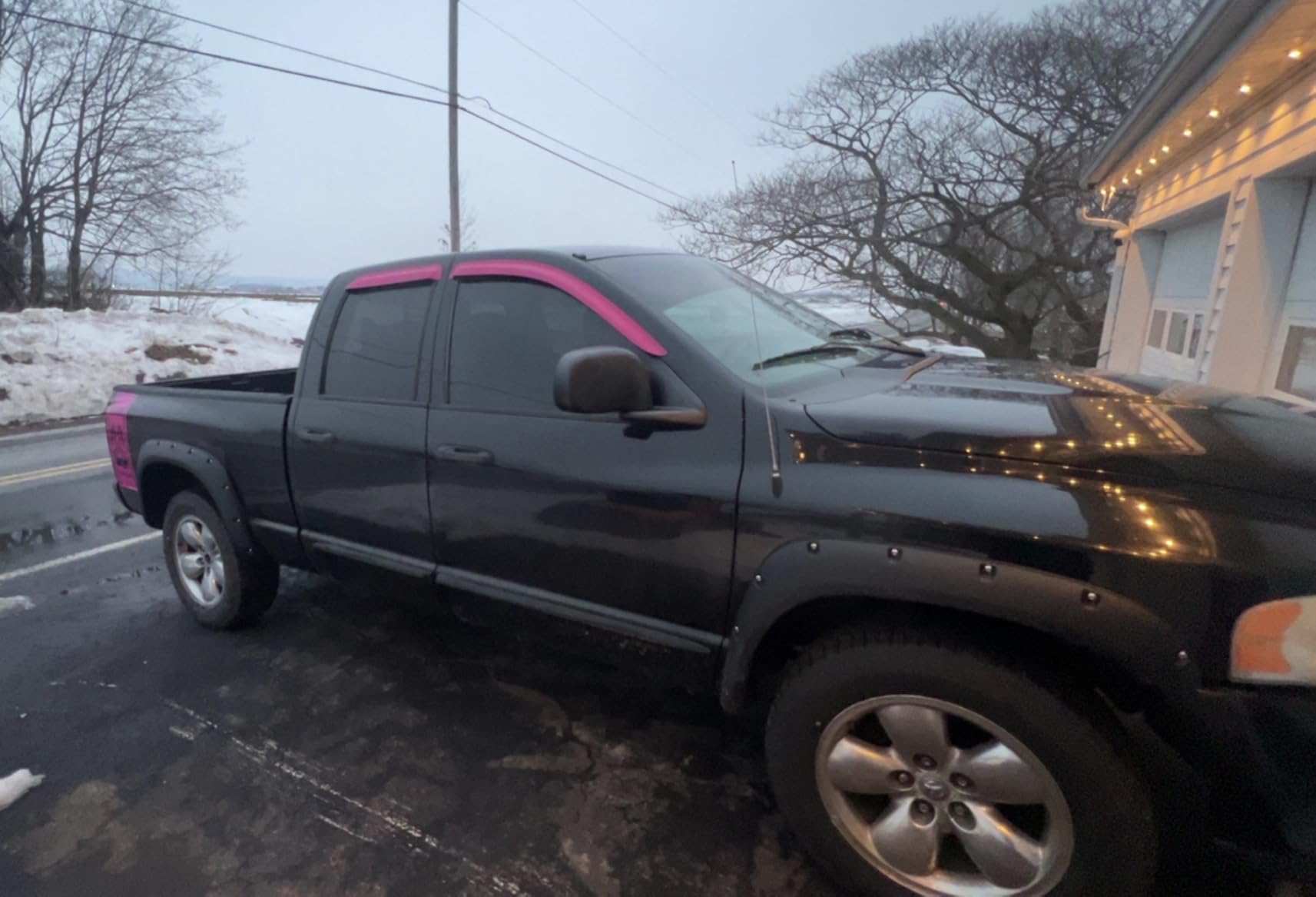 Tyger Auto Fender Flare Compatible with 2002-2008 Dodge Ram 1500; 2003-2009 2500 3500, Fine-Textured Black Paintable Bolt-Riveted Style 4pc customer photo 1