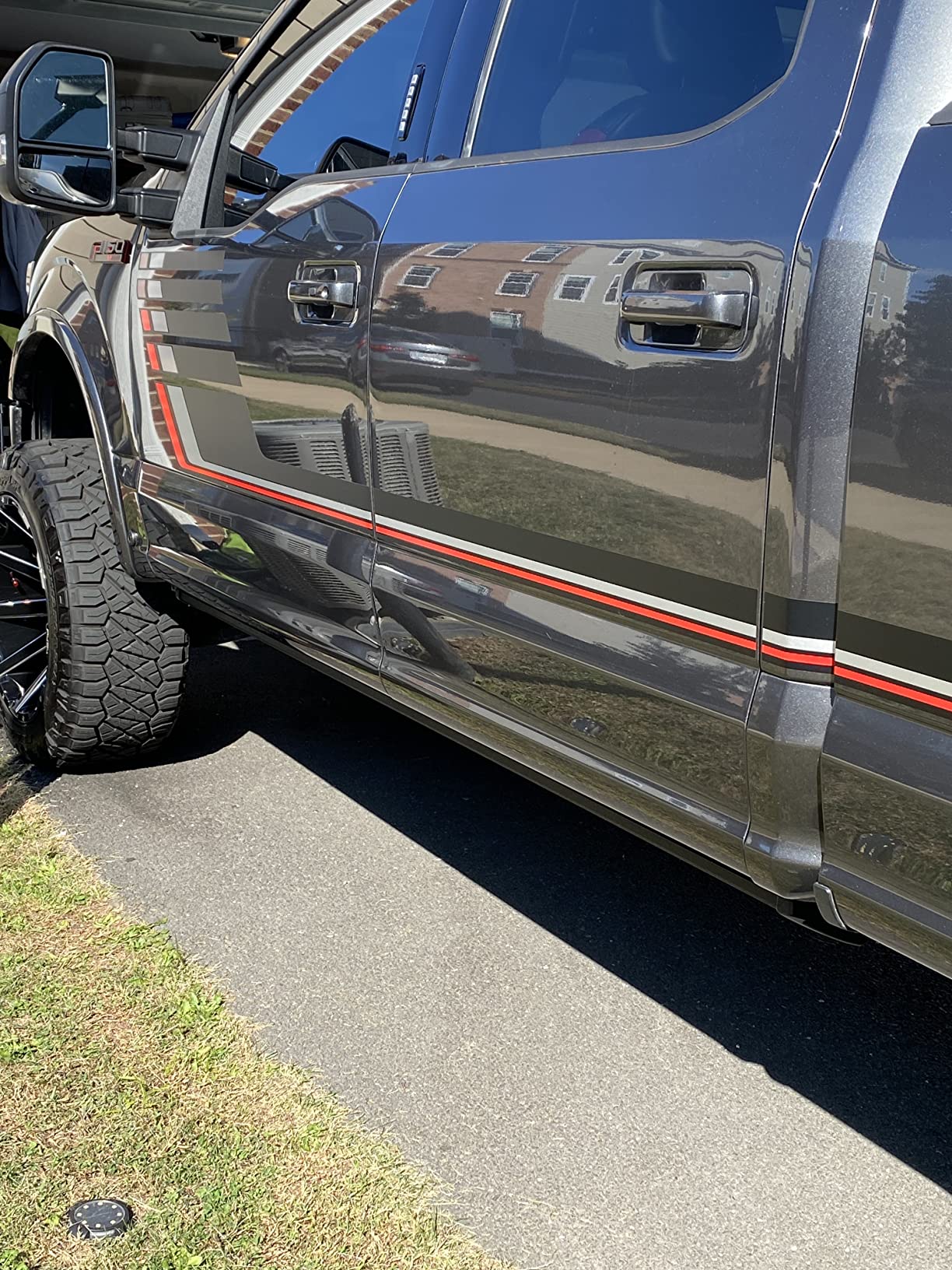 RealTruck AMP Research PowerStep Plug-N-Play | Fits 2015 - 2020 Ford F-150 Regular Cab/SuperCab/SuperCrew | 76151-01A | Rust Proof Aluminum Retractable Electric Steps with LED Step Lights customer photo 2