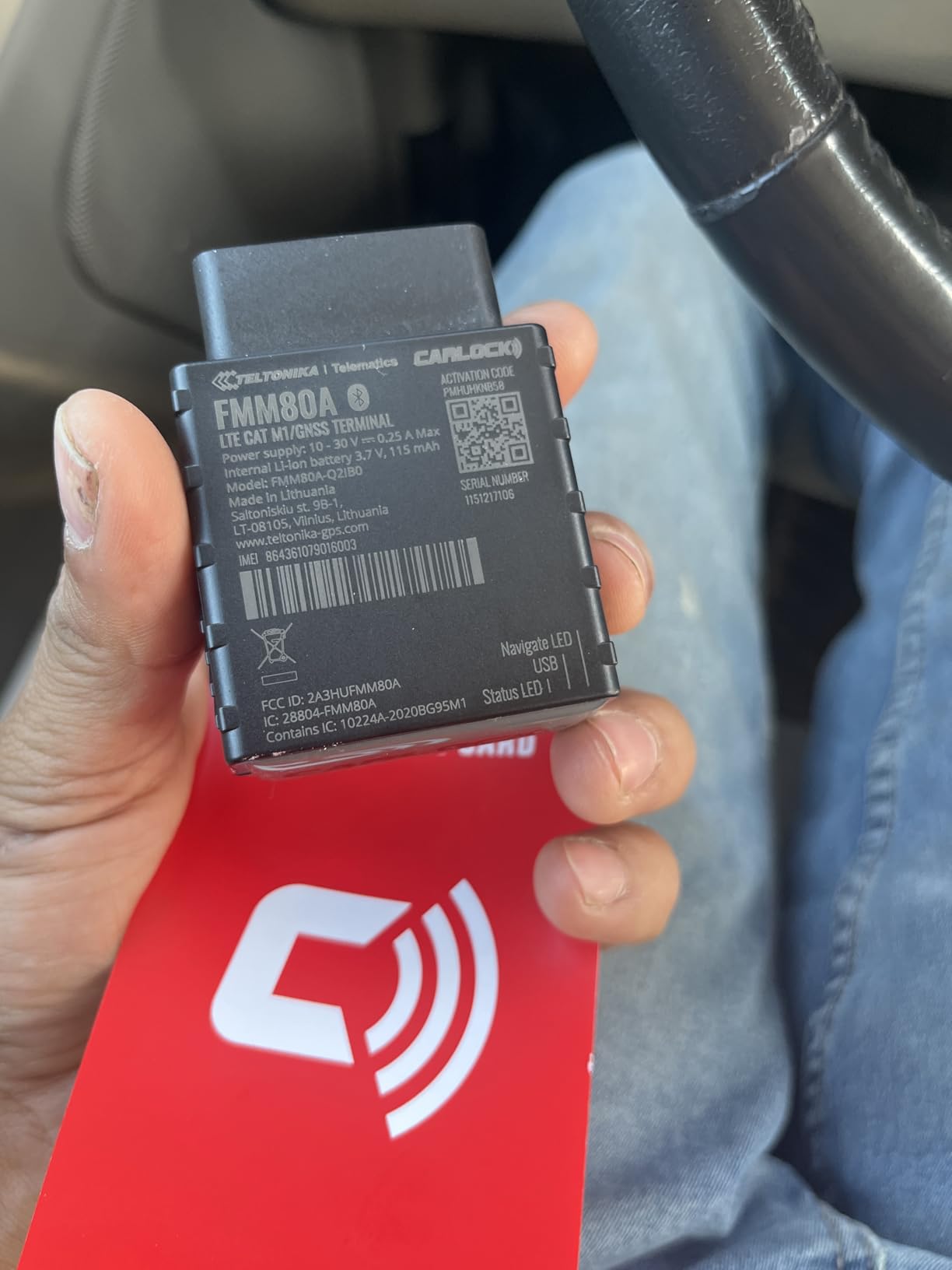 CARLOCK Anti Theft Car Device - Real Time 4G Car Tracker & Car Alarm System. Comes with Device & Phone App. Tracks Your Car in Real Time & Notifies You Immediately of Suspicious Behavior.OBD Plug&Play customer photo 2