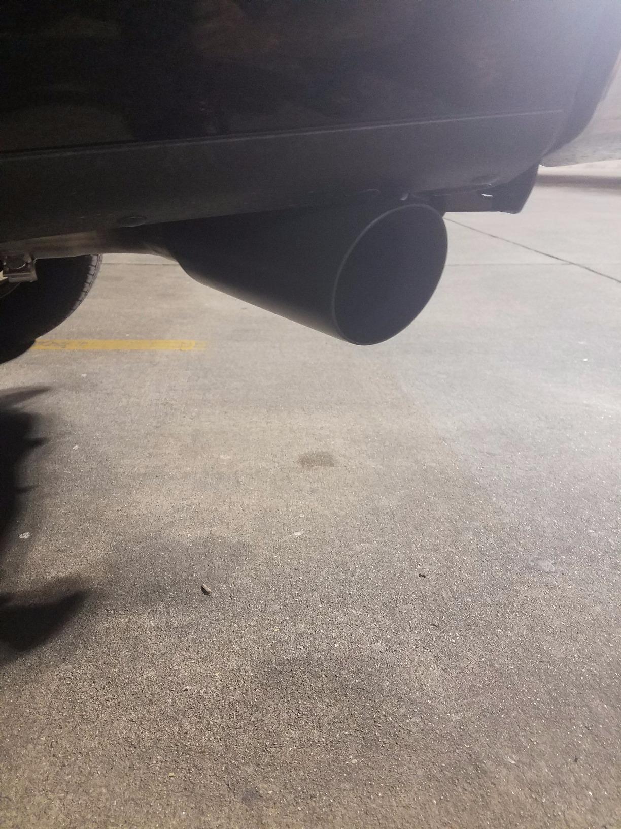 Flowmaster 817726 Outlaw Cat-Back Exhaust Kit 3 Inch Stainless Steel 4 Inch Black Ceramic Coat Stainless Tips Compatible with 2015-2020 Ford F-150 2.7L 3.5L 5.0L except Standard Cab Short Bed & Raptor customer photo 1