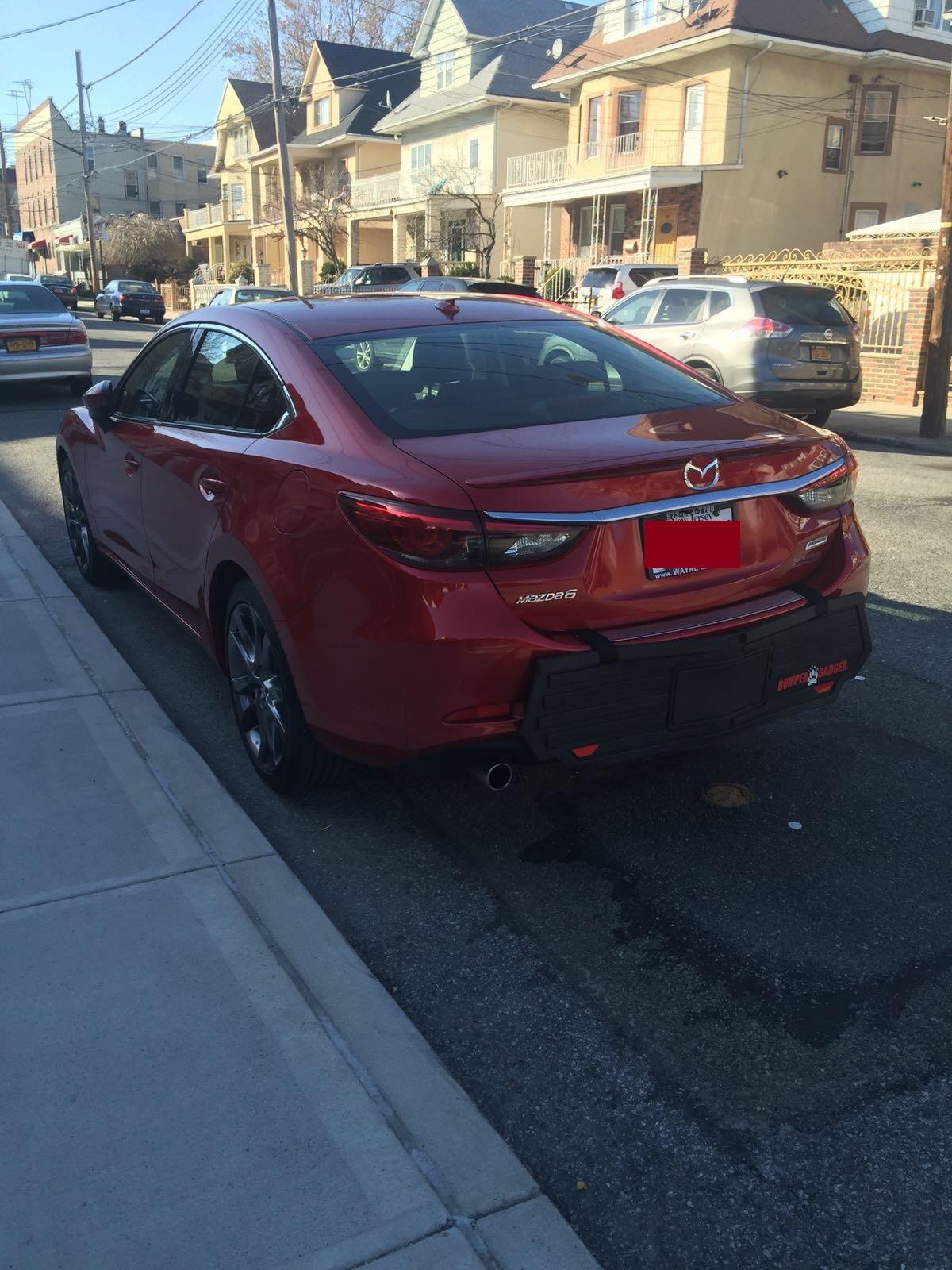 The Original Rear Bumper Protector and Rear Bumper Guard (BumperBadger Classic) customer photo 1