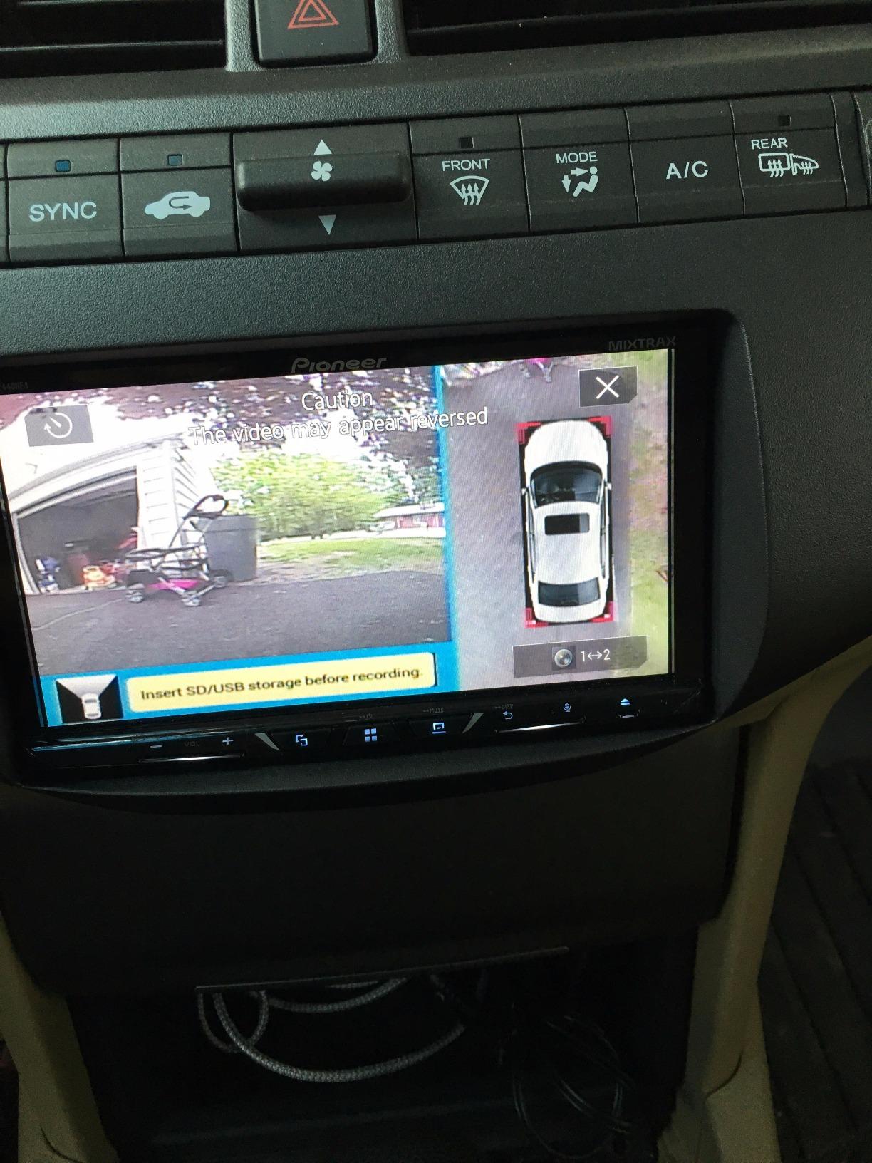 Universal 360 Degree Bird View System Car DVR Record Panoramic View All Round Rear View Camera System for All Car customer photo 2