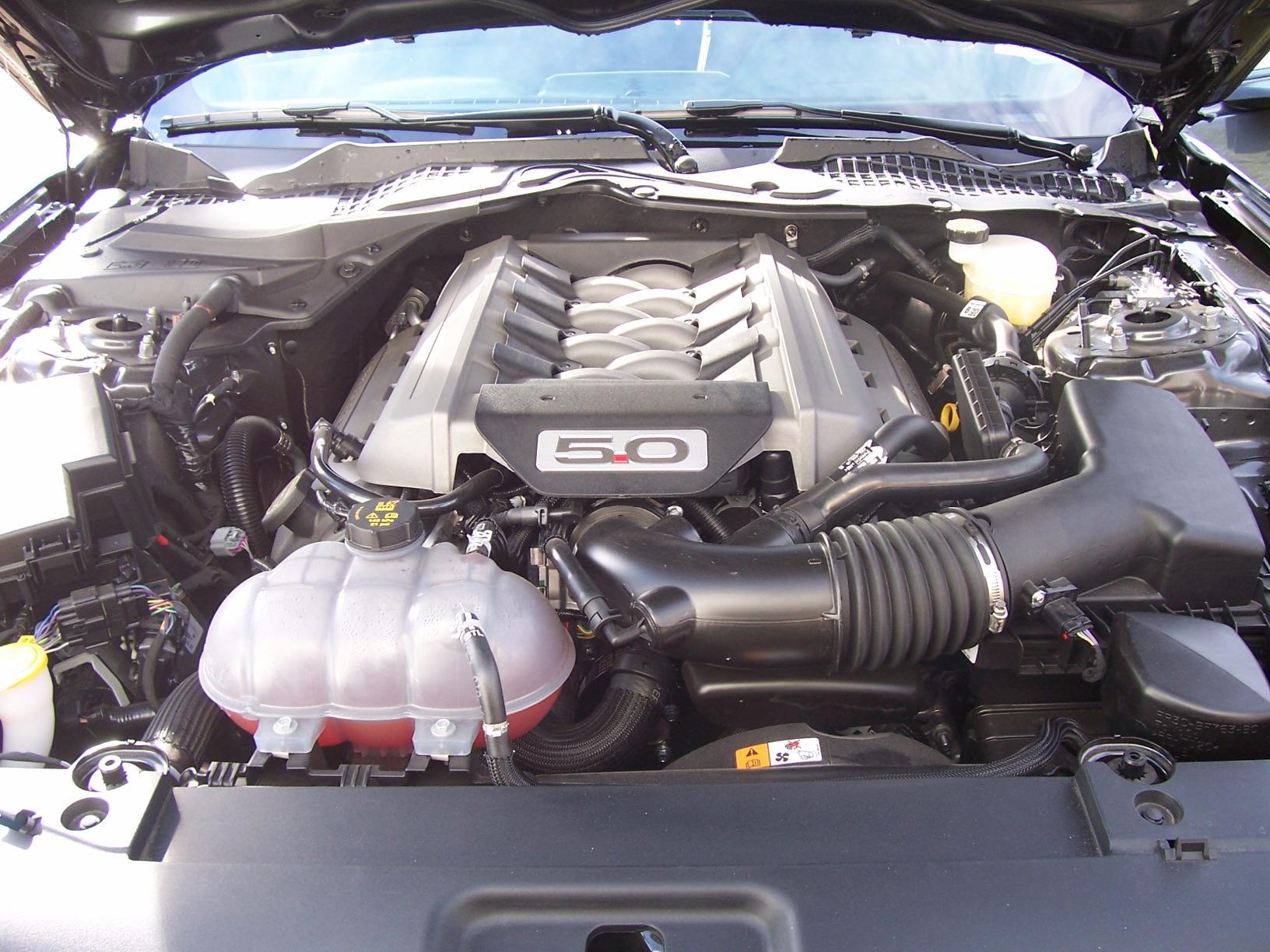 K&N Cold Air Intake System: High-Flow Air Filter, Increase Performance & Acceleration: Compatible with 2015-2017 Ford: Mustang GT, 63-2590 customer photo 2