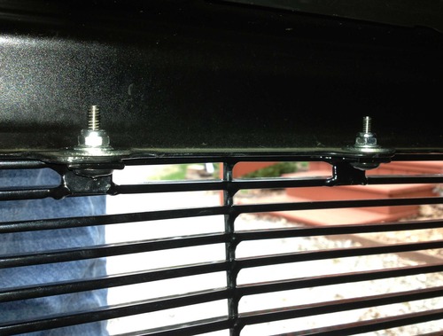 APS Compatible with Ford F-150 2009-2014 Lower Bumper Stainless Steel Black 8x6 Horizontal Billet Front Grill Grille Insert F66789J customer photo 2