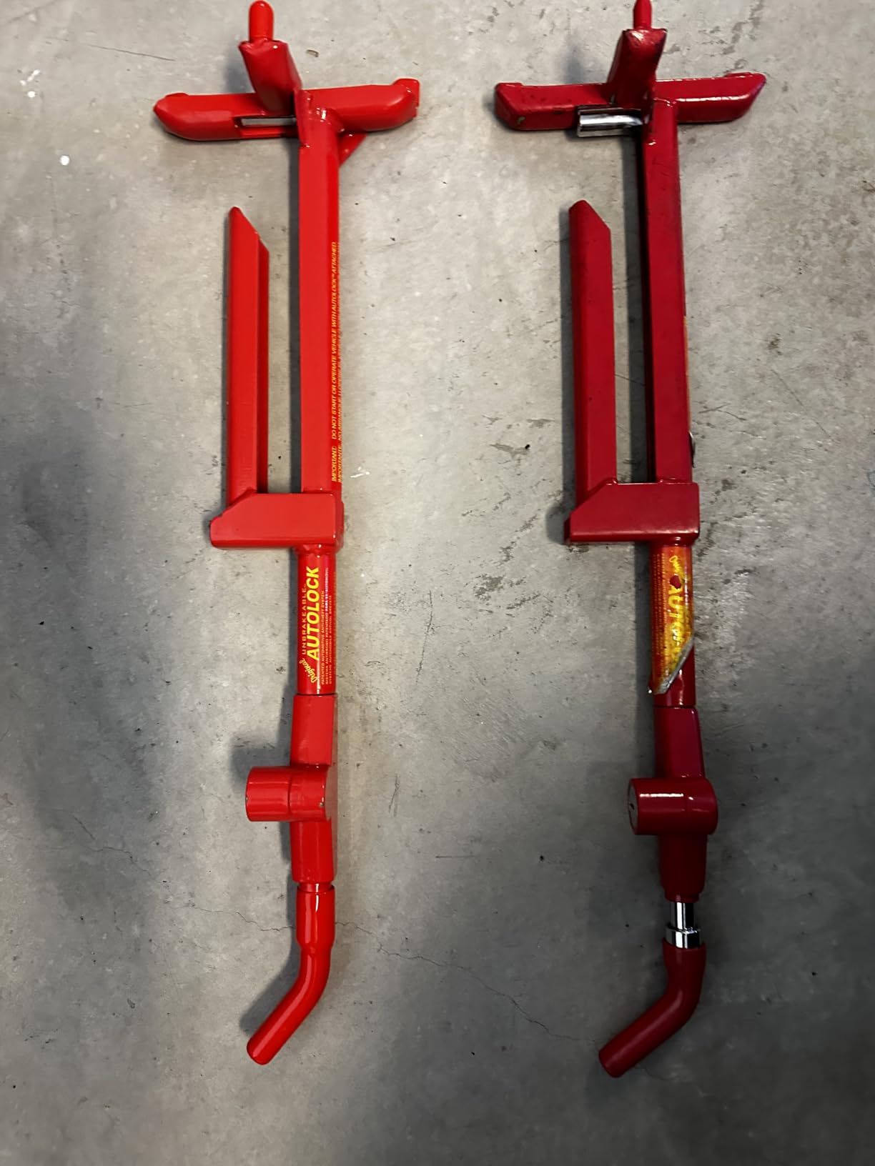 The Original Unbreakable Autolock Patented Automotive Anti-Theft System, Brake or Clutch Pedal Deadbolt Lock for Cars, Trucks, SUV's, Van Security with 3 Keys customer photo 2