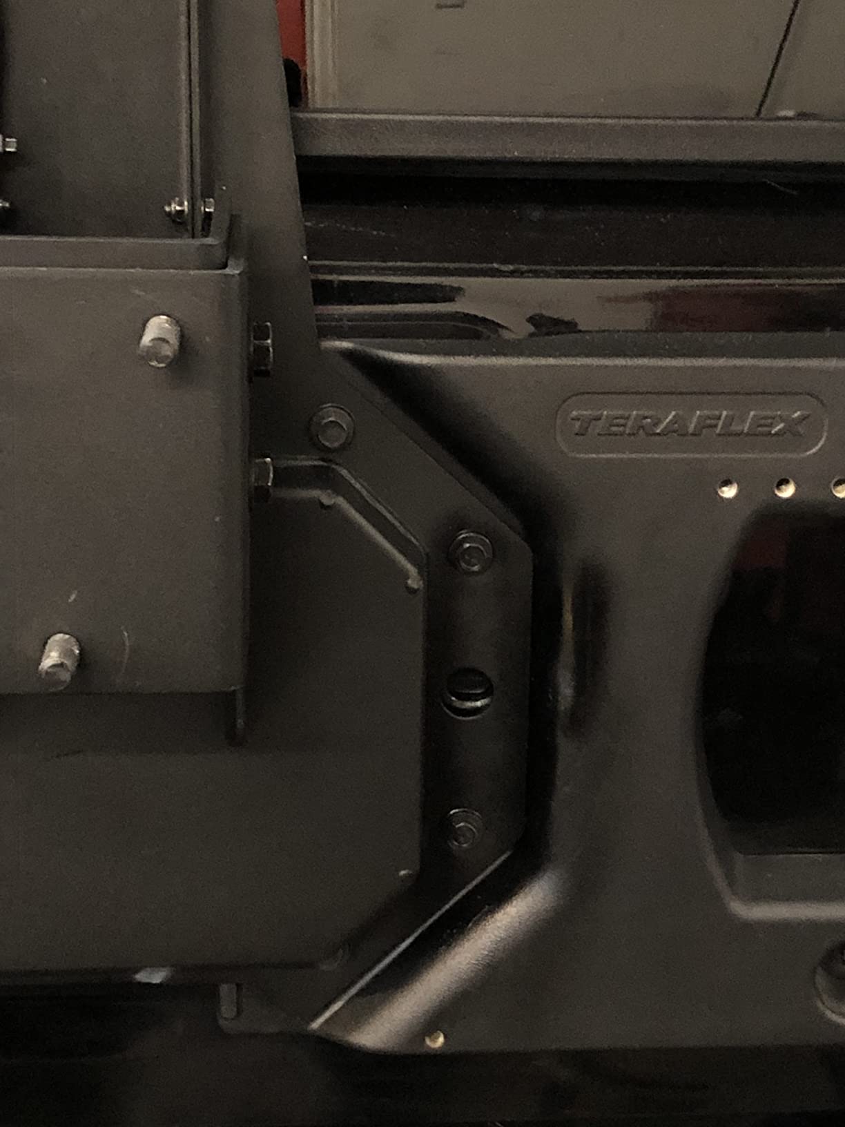 Rugged Ridge HD Tire Carrier | Black, Wheel Mount, Heavy Duty | 11546.52 | Fits 2007-2018 Jeep Wrangler JK customer photo 1