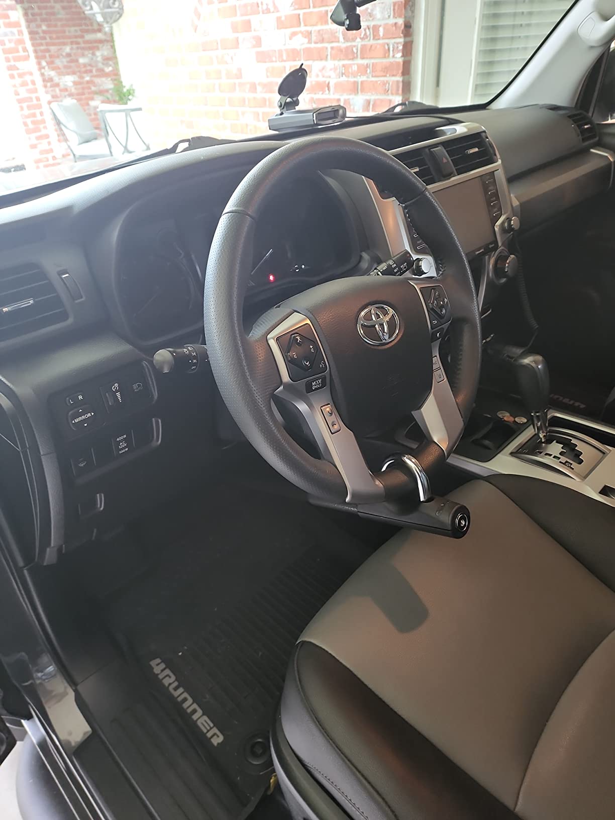 BUNKER BT29 High-End Telescopic Steering Wheel Lock to Brake Pedal, Most Compact, Easier to Carry Handy (Folds to 11.4in), Heavy-Duty Car Lock, Universal Anti Theft Device for Cars SUV Van Motorhome customer photo 2