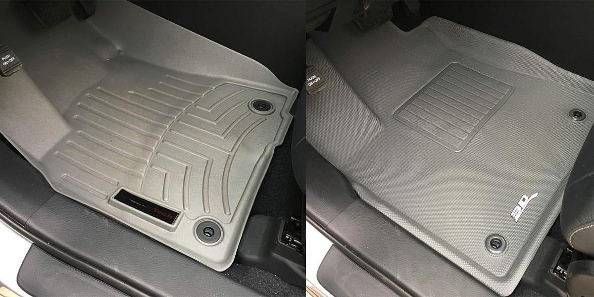 L1TY16331509 Third Row Custom Fit All-Weather Floor Mat for Select Toyota Highlander Models - Kagu Rubber (Black) customer photo 1