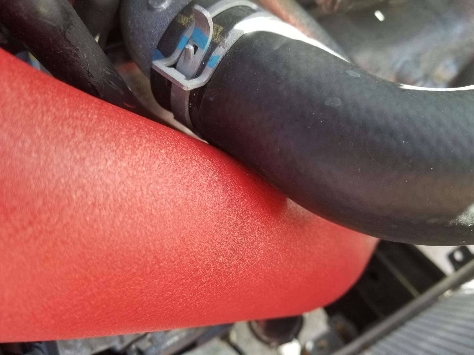 Mishimoto MMICP-WRX-15WRD Charge Pipe Kit Compatible With Subaru WRX 2015 Red customer photo 1