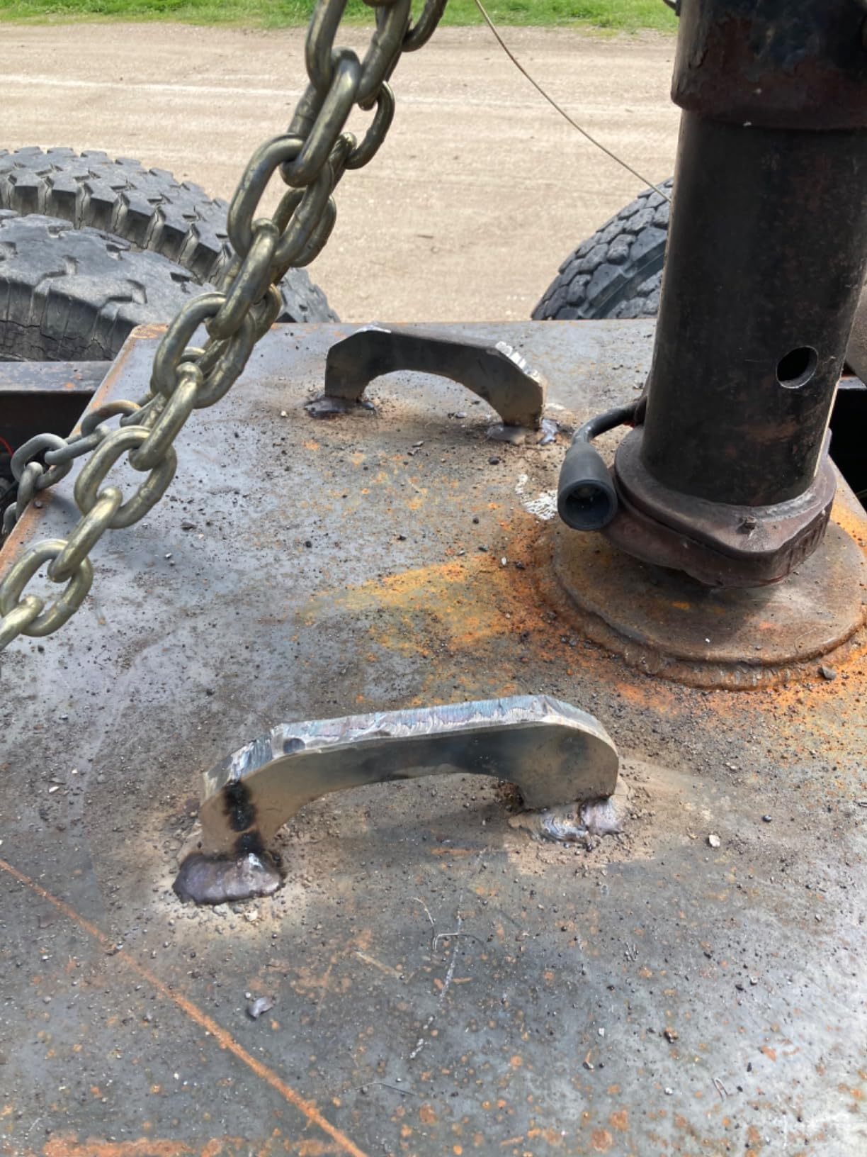 Kingpin to Gooseneck Ball Adapter - Made in U.S.A. customer photo 2