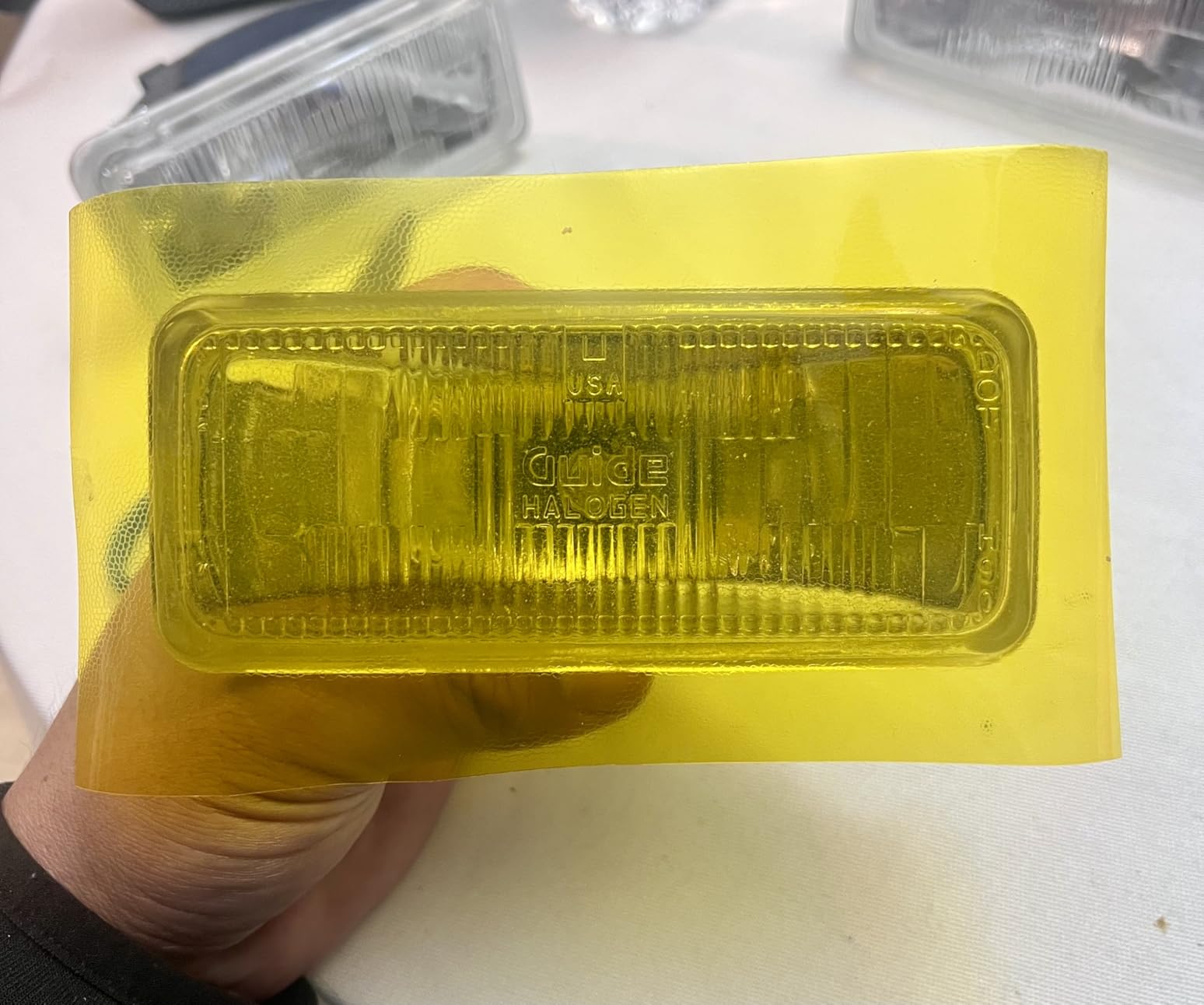 VViViD Air-Tint Golden Yellow Headlight/Tail Light Window Tint (12 Inch x 24 Inch roll x2) customer photo 1