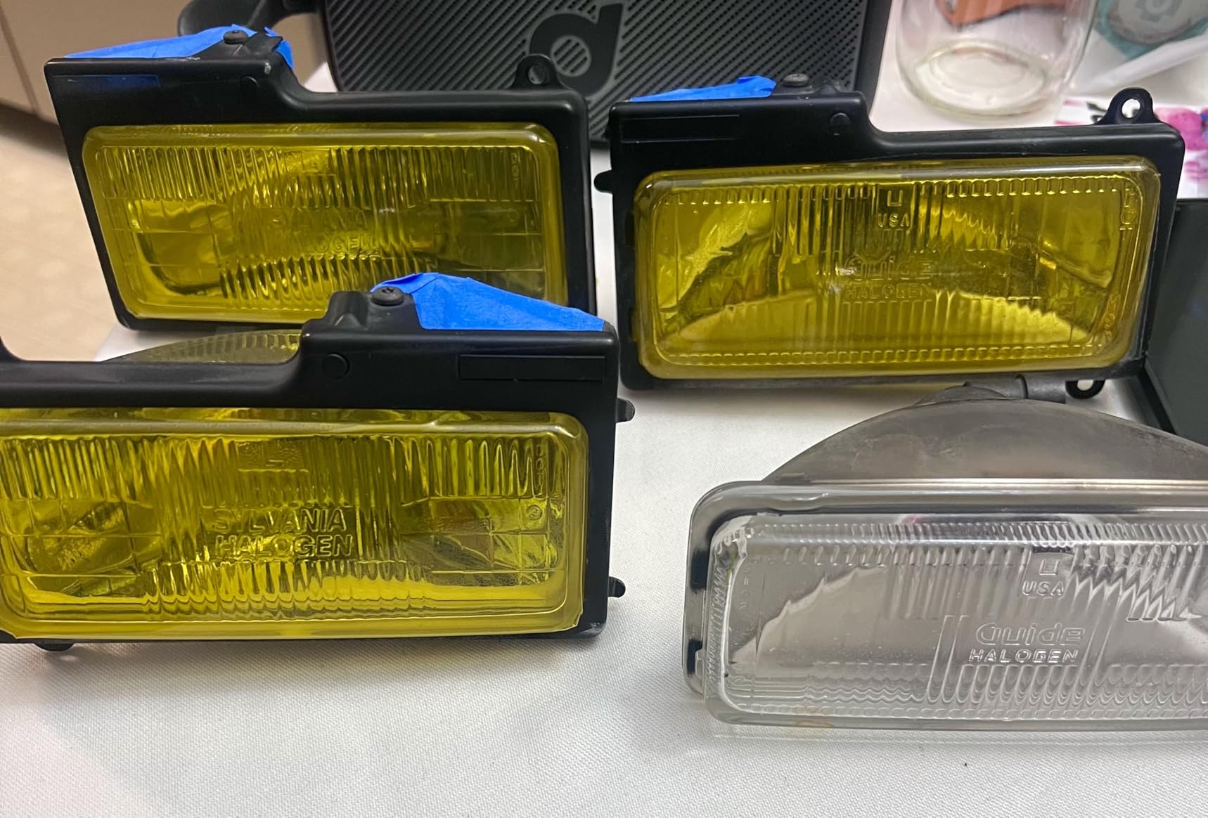 VViViD Air-Tint Golden Yellow Headlight/Tail Light Window Tint (12 Inch x 24 Inch roll x2) customer photo 2